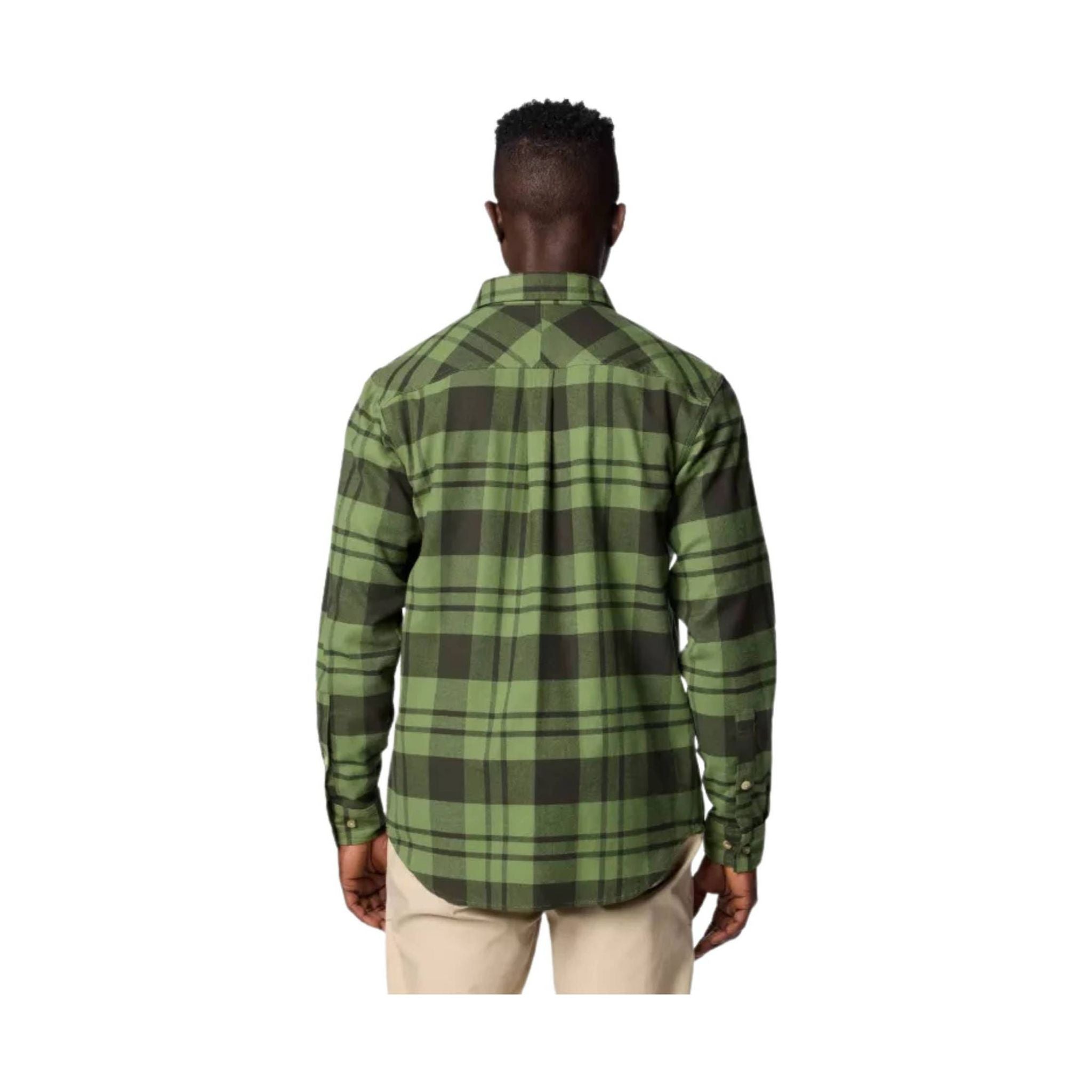 Columbia Men's Flare Gun Stretch Flannel Shirt - Canteen River Crossing Plaid by Lenny's Shoe & Apparel