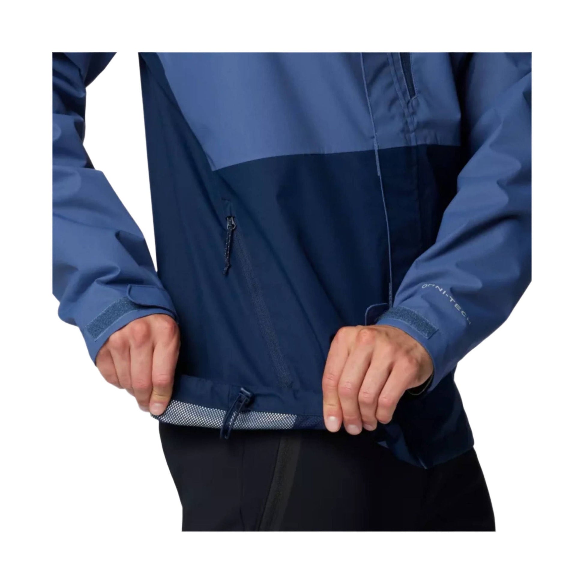 Columbia Men's Hikebound II Rain Jacket - Dark Mountain by Lenny's Shoe & Apparel