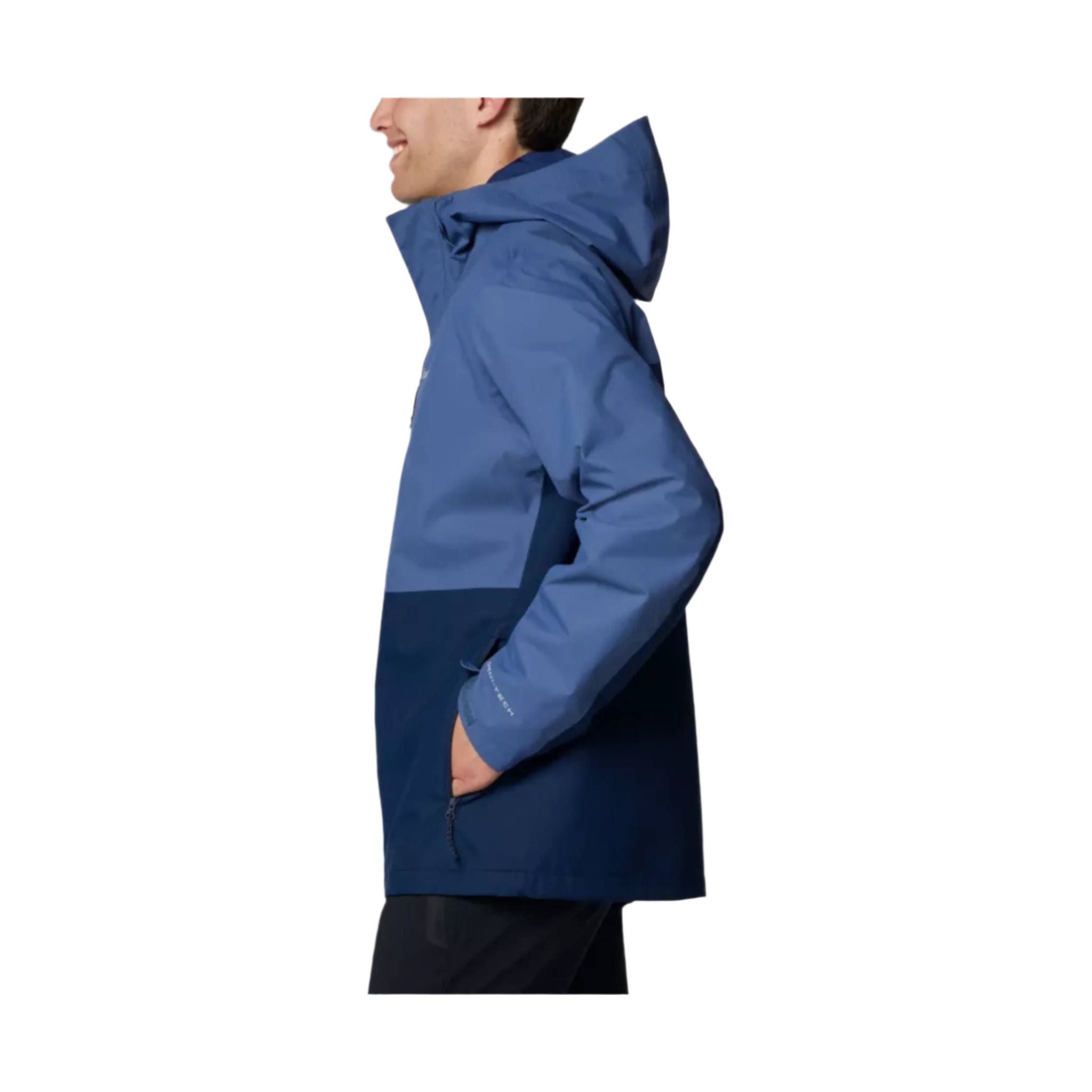 Columbia Men's Hikebound II Rain Jacket - Dark Mountain by Lenny's Shoe & Apparel