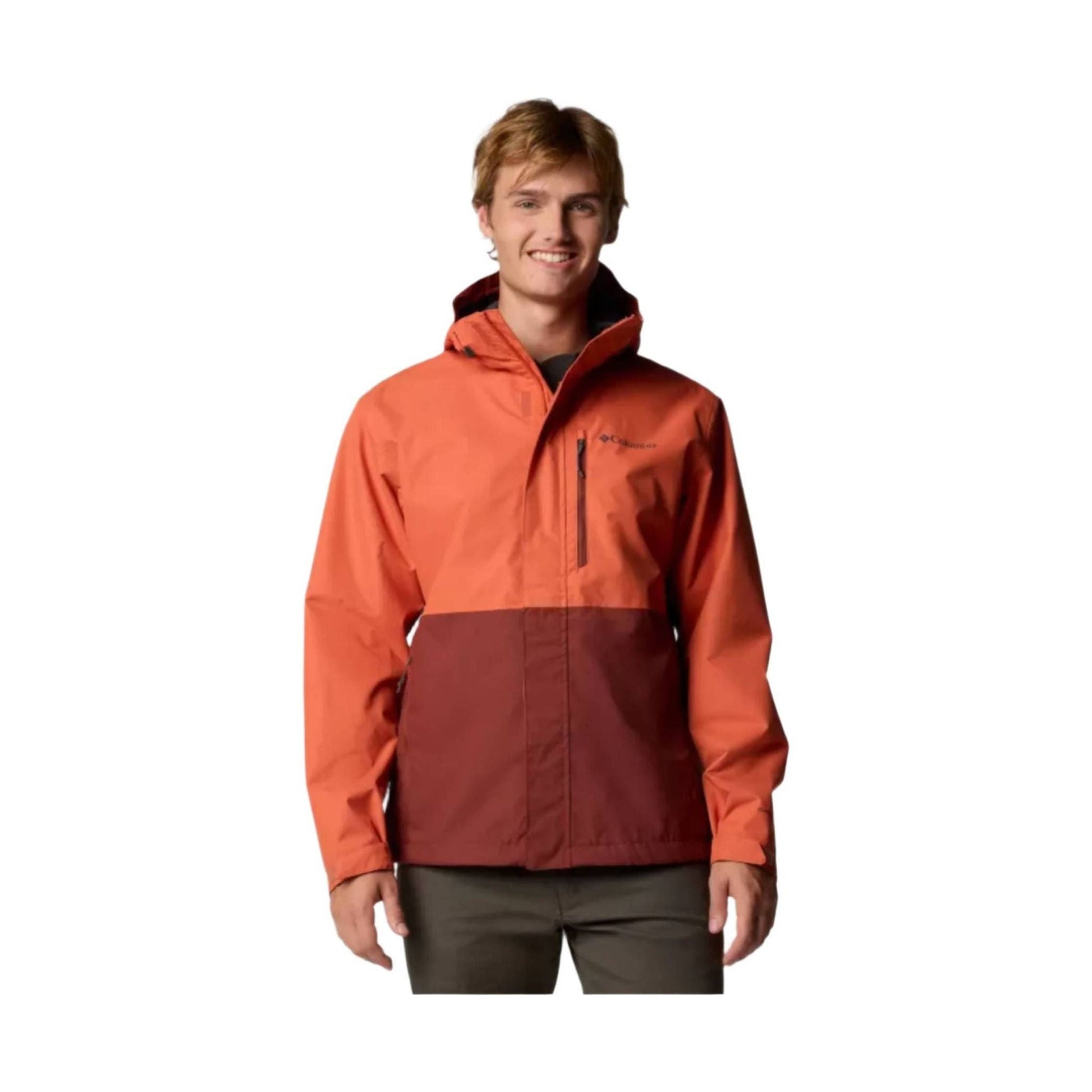 Columbia Men's Hikebound II Rain Jacket - Tuscan/Spice by Lenny's Shoe & Apparel