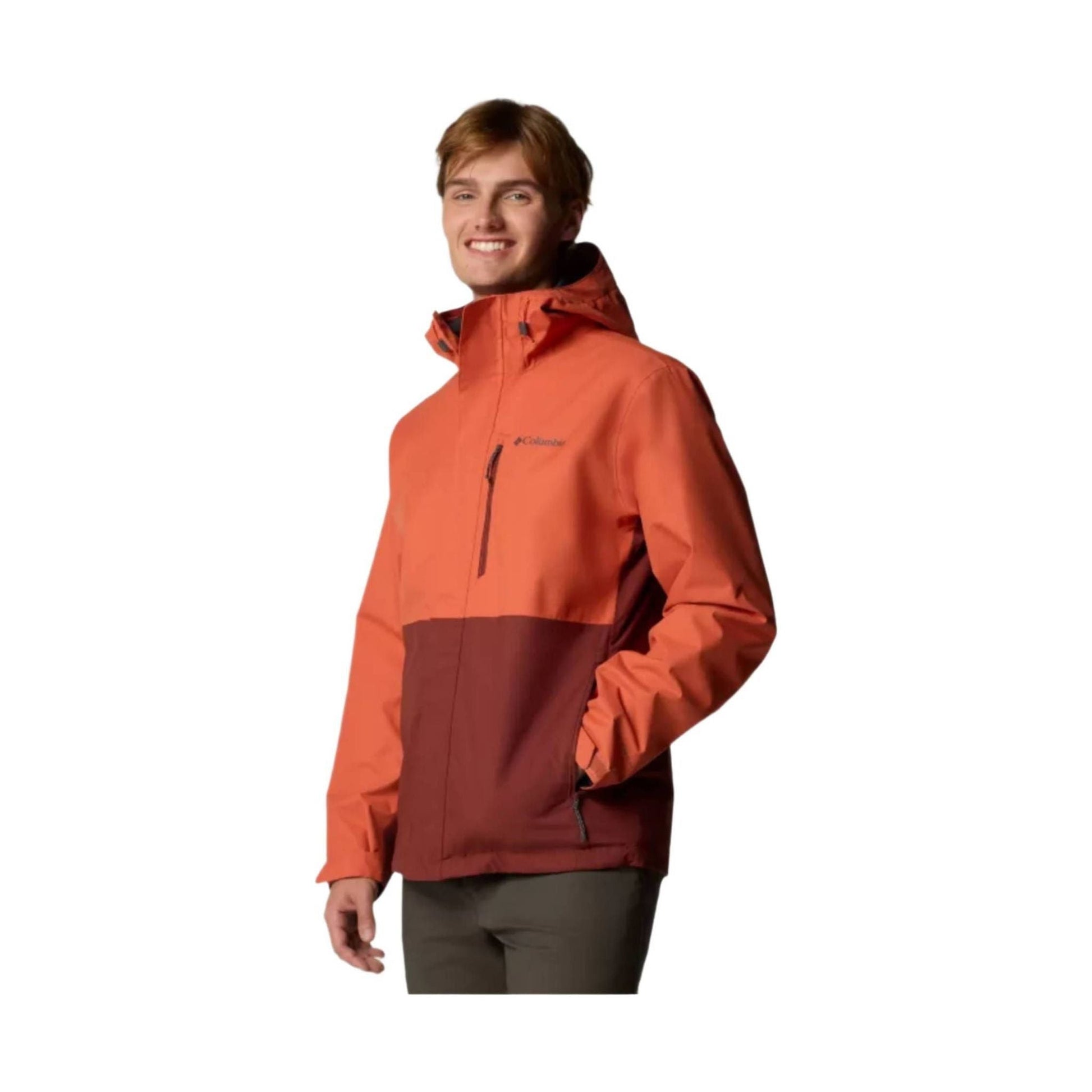 Columbia Men's Hikebound II Rain Jacket - Tuscan/Spice by Lenny's Shoe & Apparel