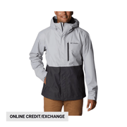 Columbia Men's Hikebound Rain Jacket - Columbia Grey/Shark by Lenny's Shoe & Apparel