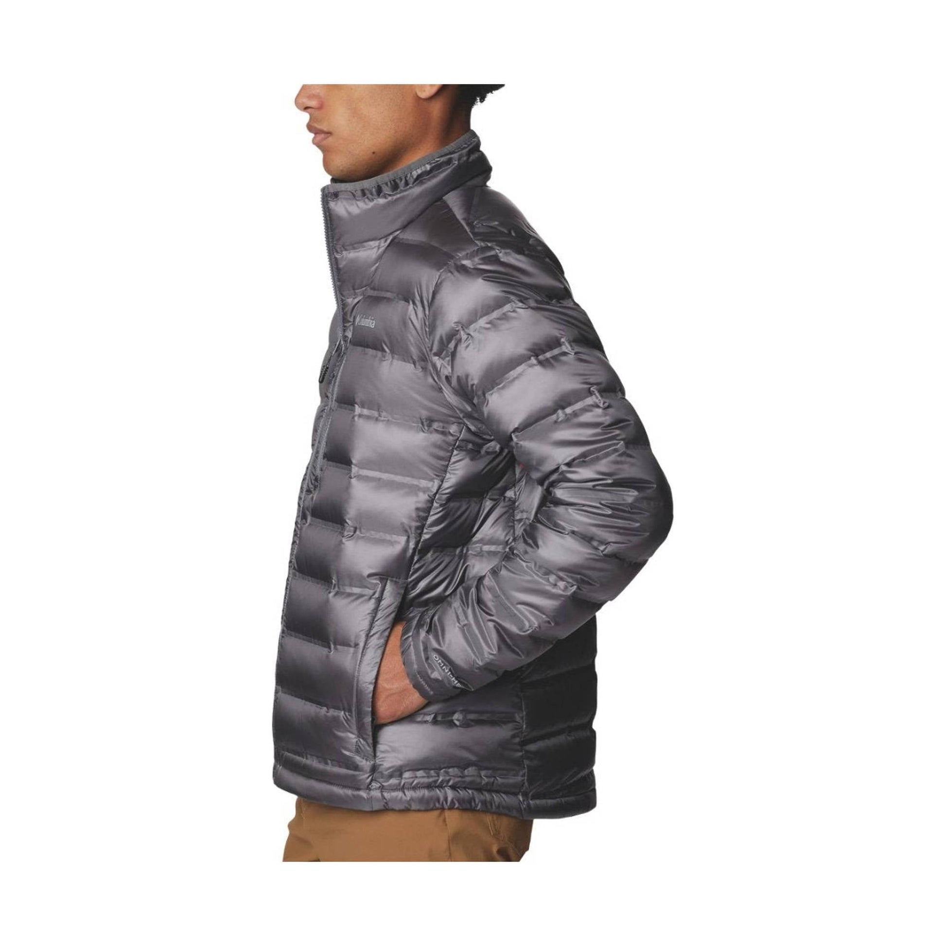 Columbia Men's Pebble Peak Down Jacket - City Grey by Lenny's Shoe & Apparel