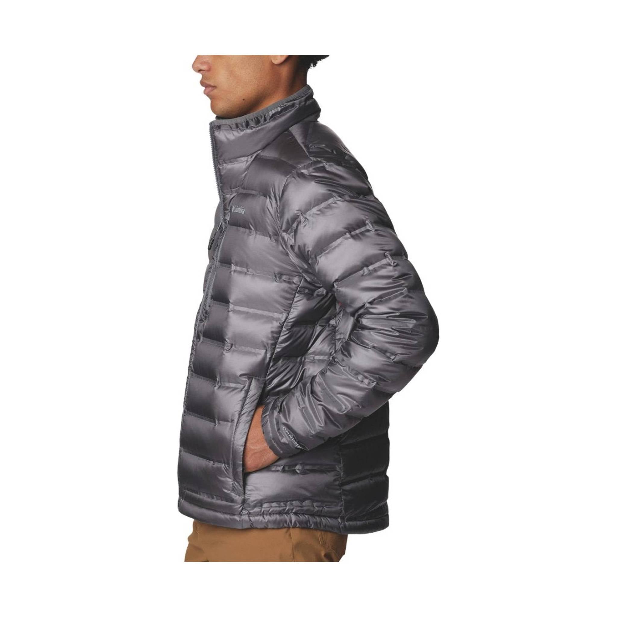 Columbia Men's Pebble Peak Down Jacket - City Grey by Lenny's Shoe & Apparel