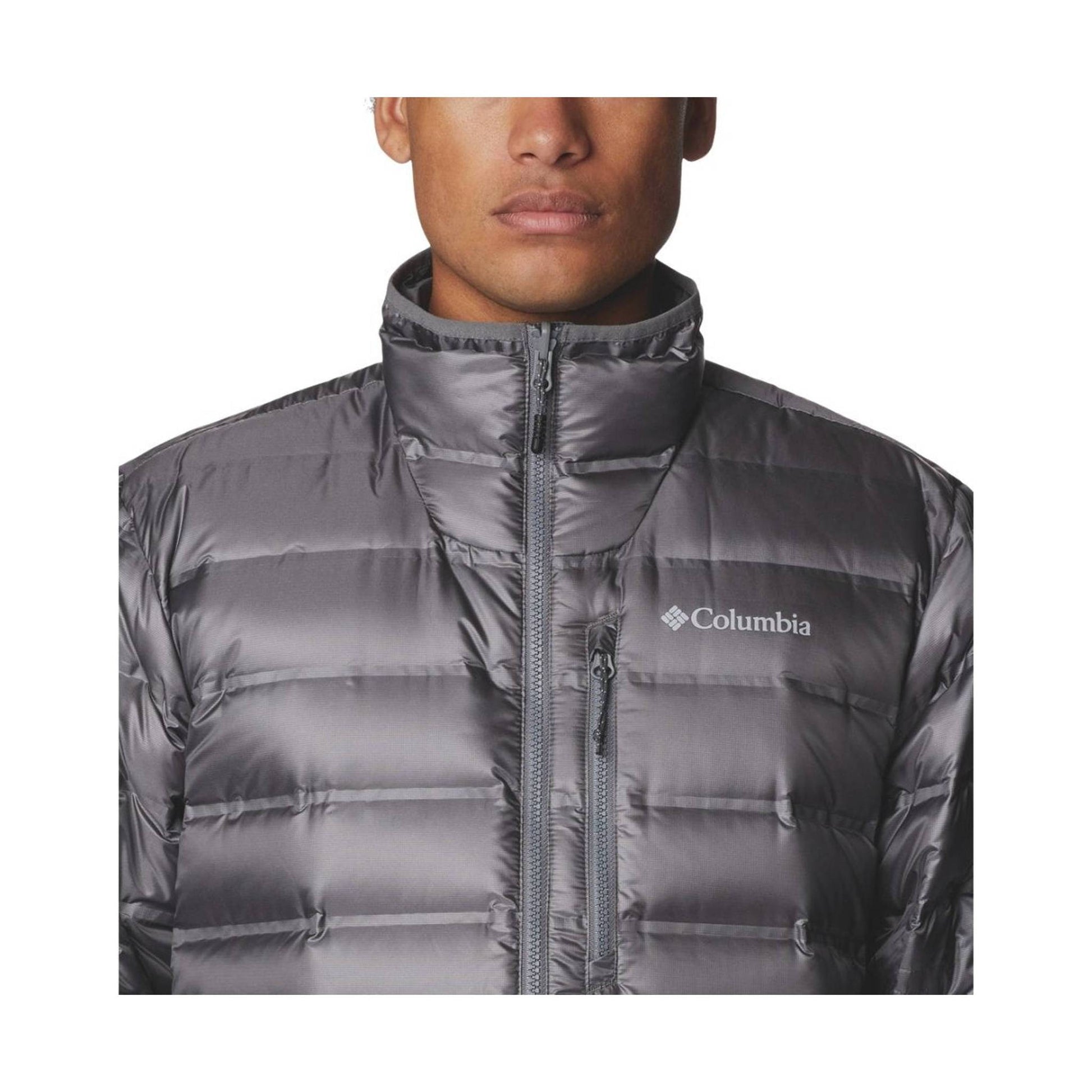 Columbia Men's Pebble Peak Down Jacket - City Grey by Lenny's Shoe & Apparel