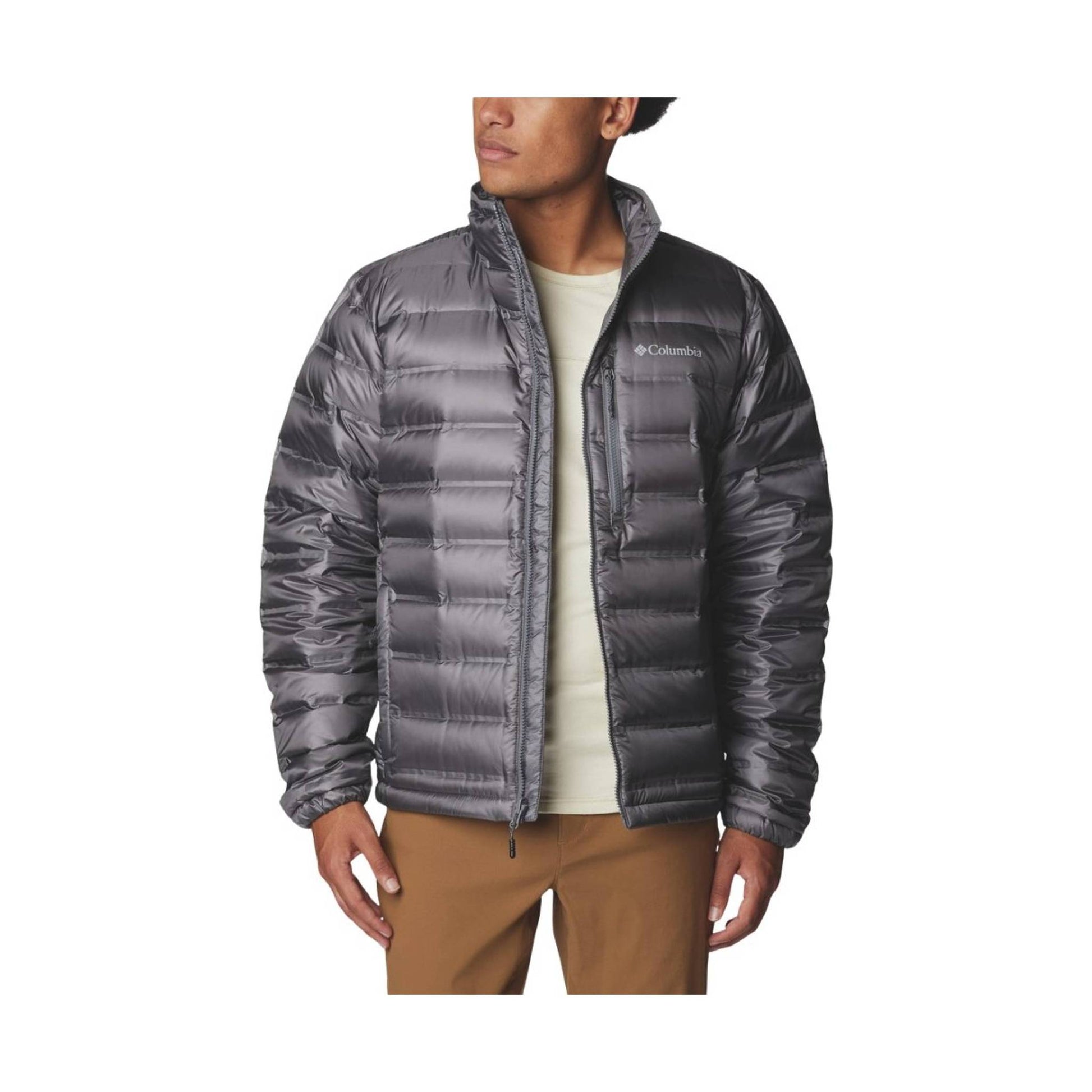 Columbia Men's Pebble Peak Down Jacket - City Grey by Lenny's Shoe & Apparel