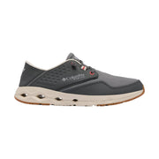 Columbia Men's PFG Bahama X Relaxed Shoes - Grill/Sunset Red by Lenny's Shoe & Apparel