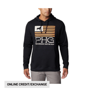 Columbia Men's PHG Hunt Star Hoodie - Black/Blaze by Lenny's Shoe & Apparel