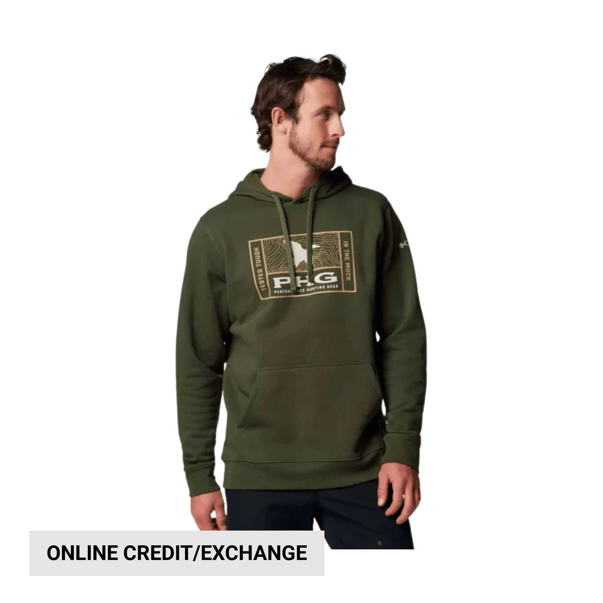 Columbia Men's PHG Tough Line Hoodie - Surplus Green by Lenny's Shoe & Apparel