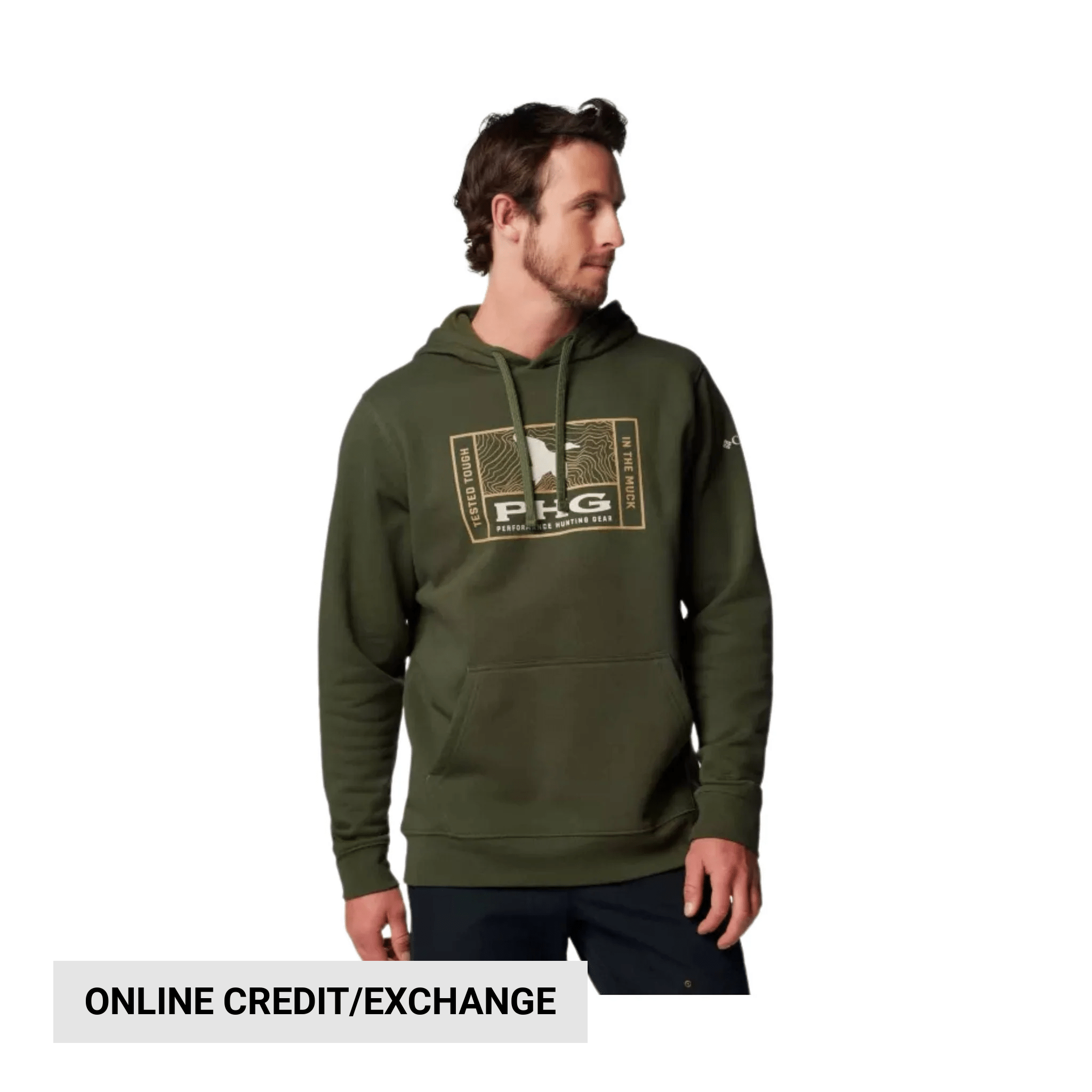 Columbia Men's PHG Tough Line Hoodie - Surplus Green by Lenny's Shoe & Apparel