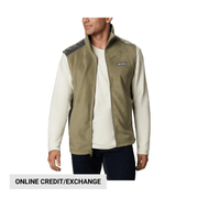 Columbia Men's Steens Mountain Fleece Vest - Stone Green by Lenny's Shoe & Apparel