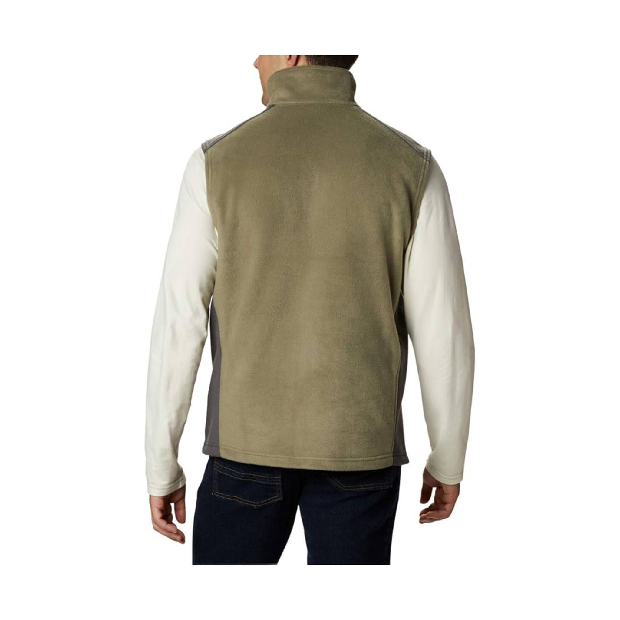 Columbia Men's Steens Mountain Fleece Vest - Stone Green by Lenny's Shoe & Apparel