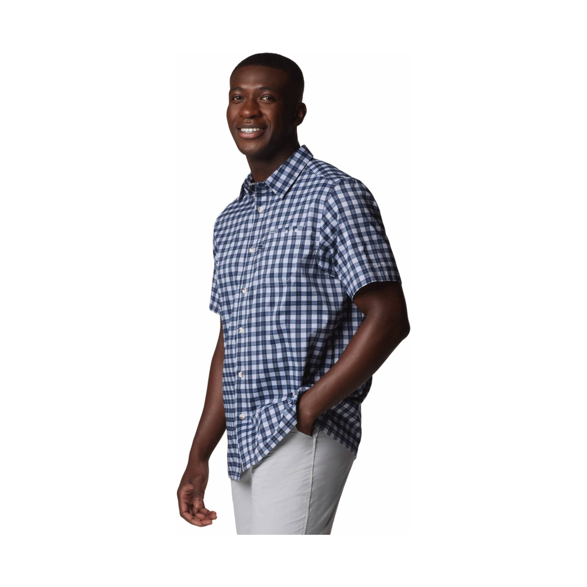 Columbia Men's Super Slack Tide Camp Shirt - Collegiate by Lenny's Shoe & Apparel