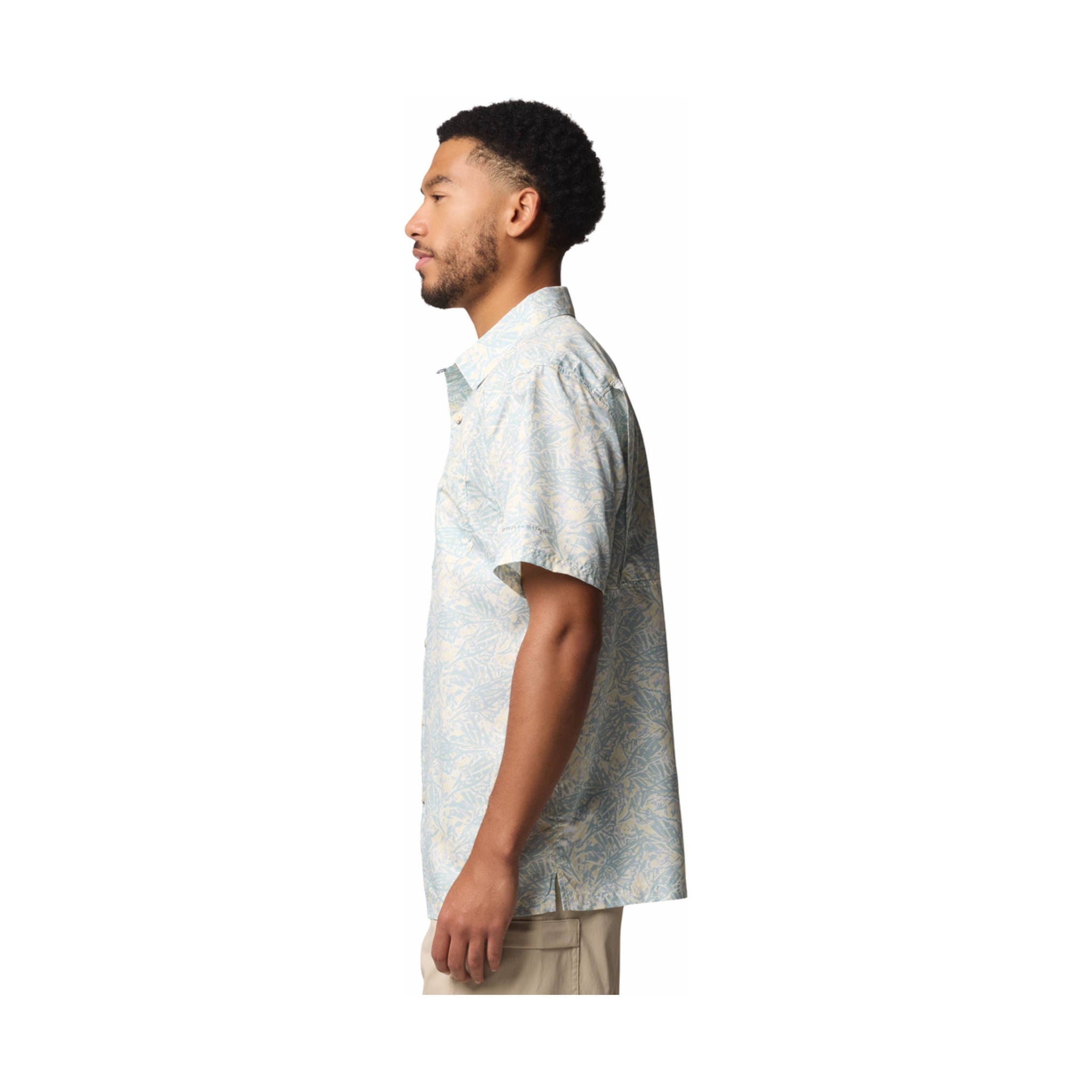 Columbia Men's Super Slack Tide Camp Shirt - Lemon Wash by Lenny's Shoe & Apparel
