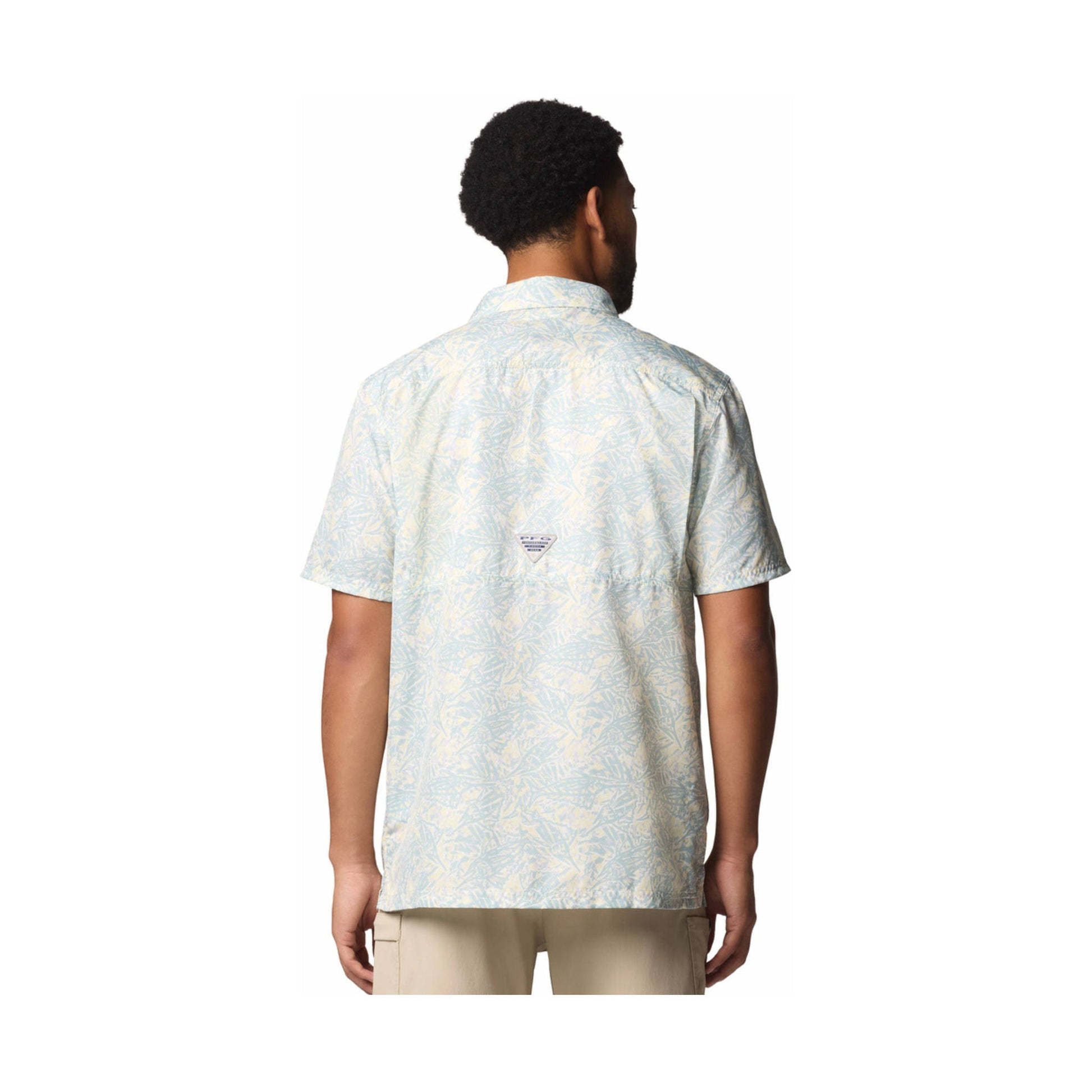 Columbia Men's Super Slack Tide Camp Shirt - Lemon Wash by Lenny's Shoe & Apparel