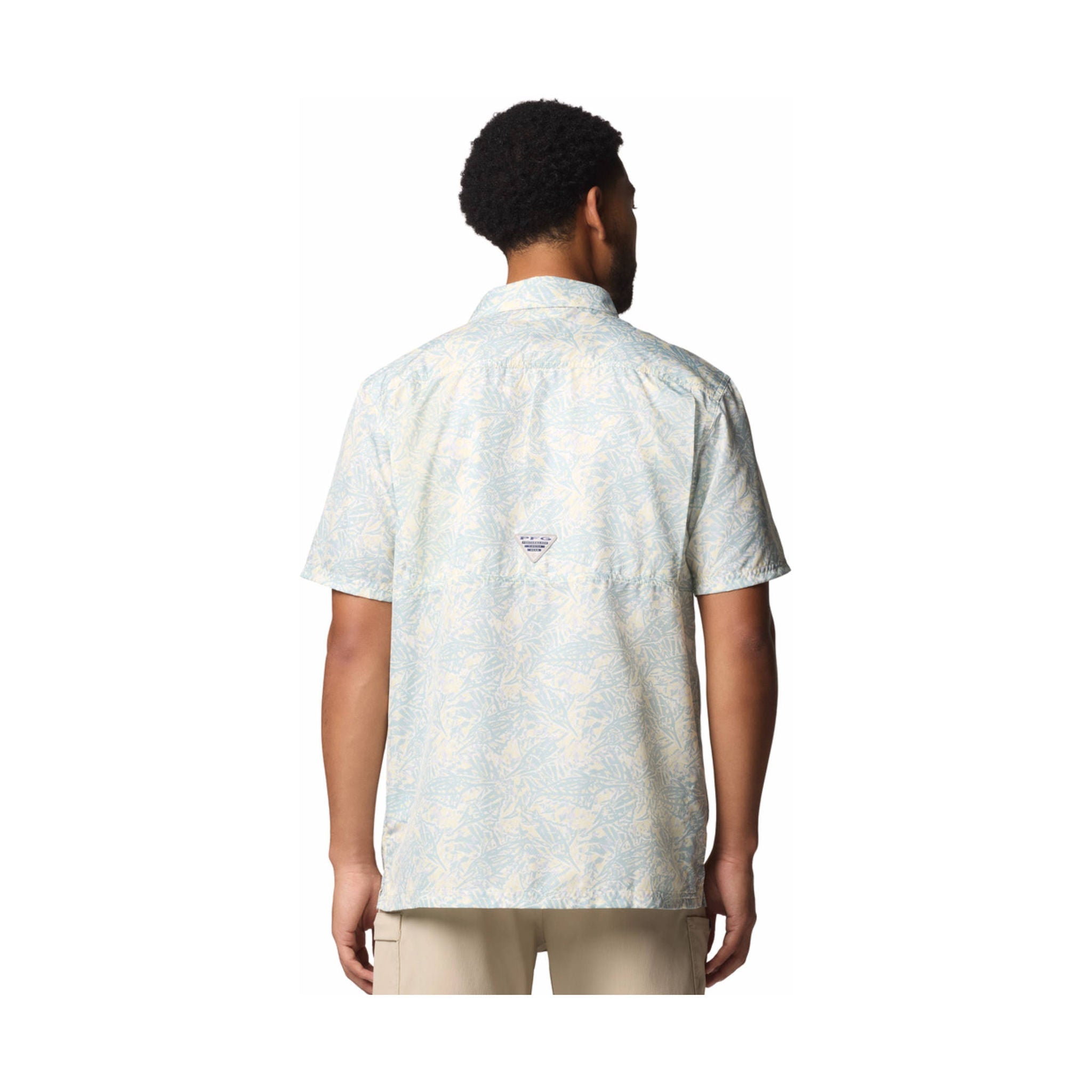 Columbia Men's Super Slack Tide Camp Shirt - Lemon Wash by Lenny's Shoe & Apparel