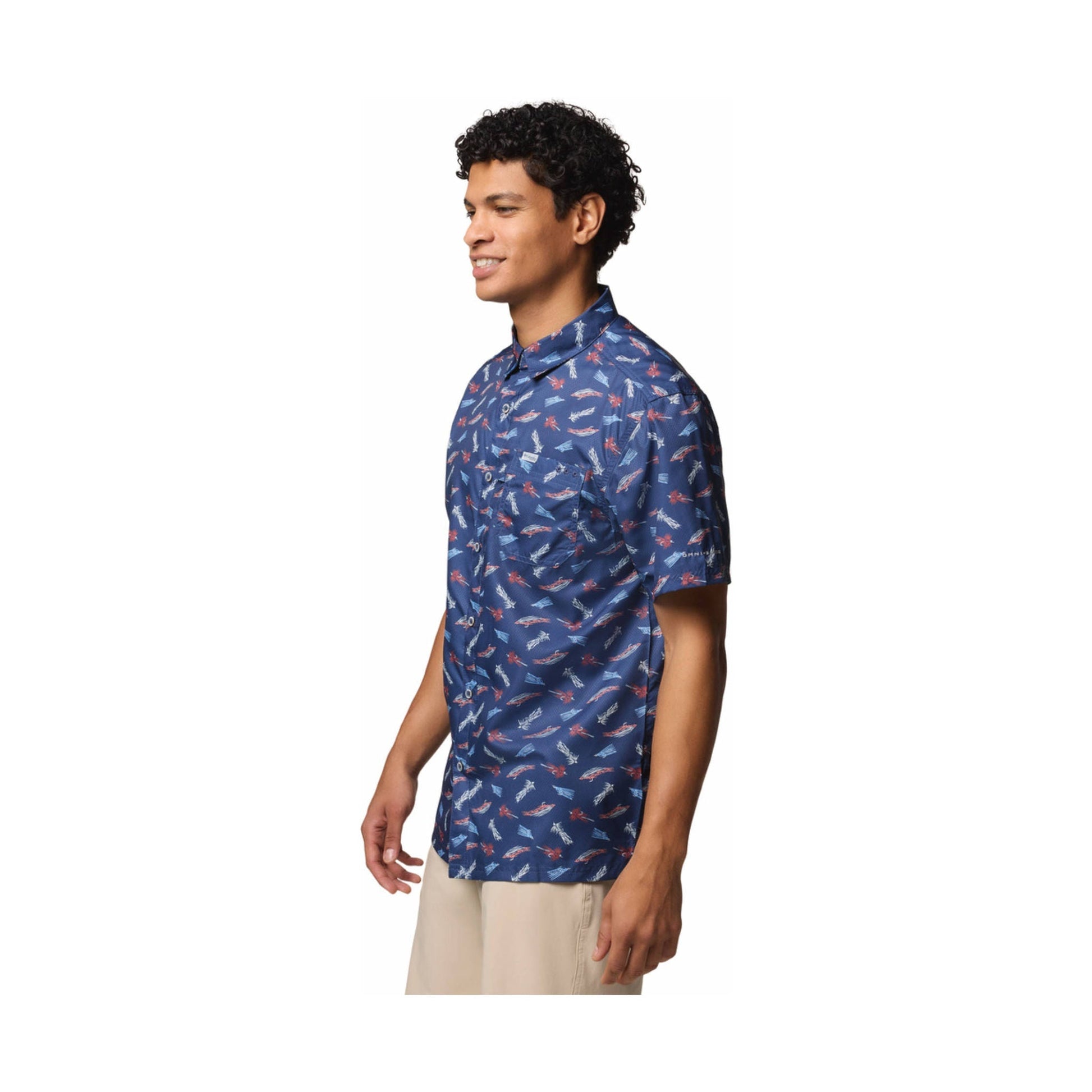 Columbia Men's Super Slack Tide Camp Shirt - Norturnal by Lenny's Shoe & Apparel