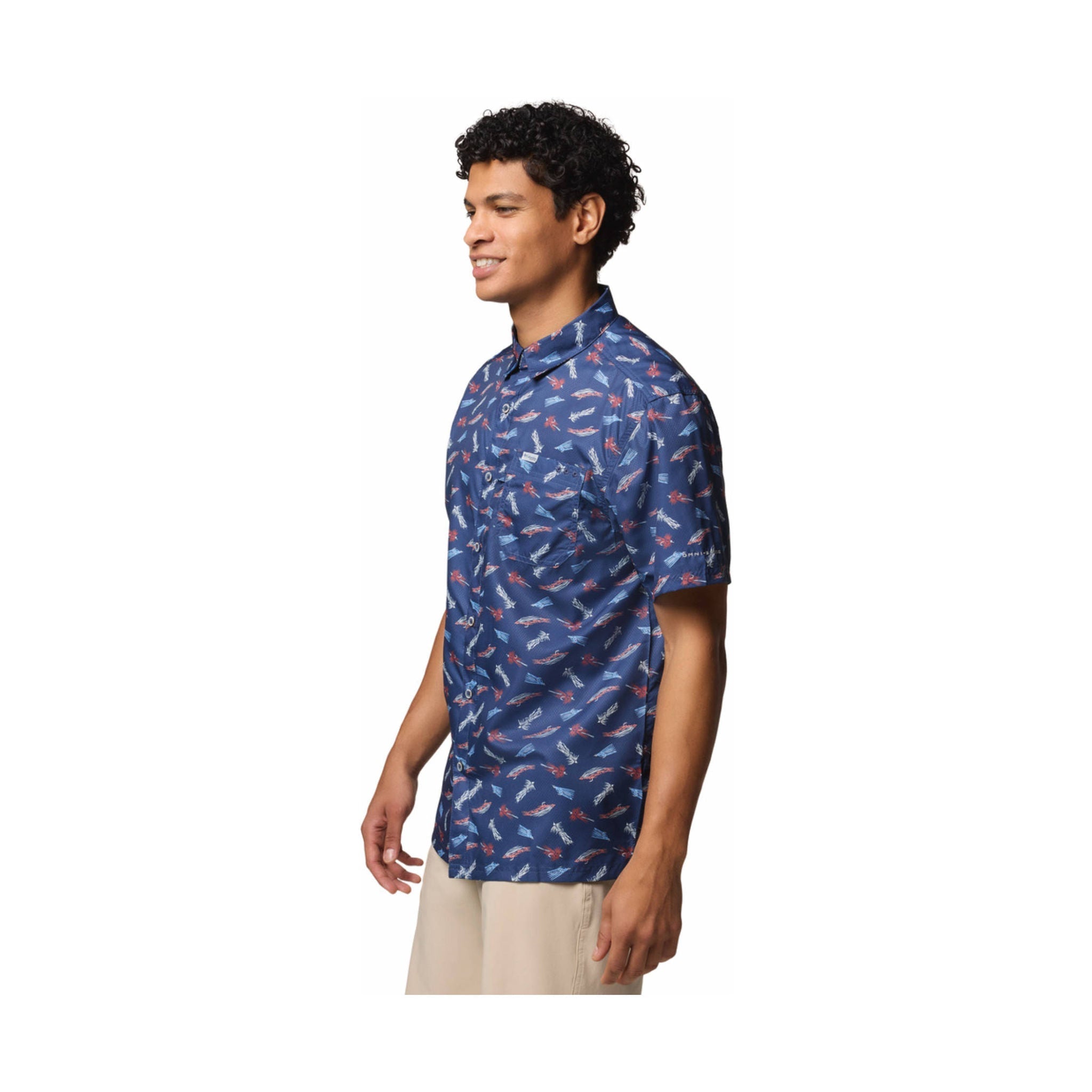 Columbia Men's Super Slack Tide Camp Shirt - Norturnal by Lenny's Shoe & Apparel