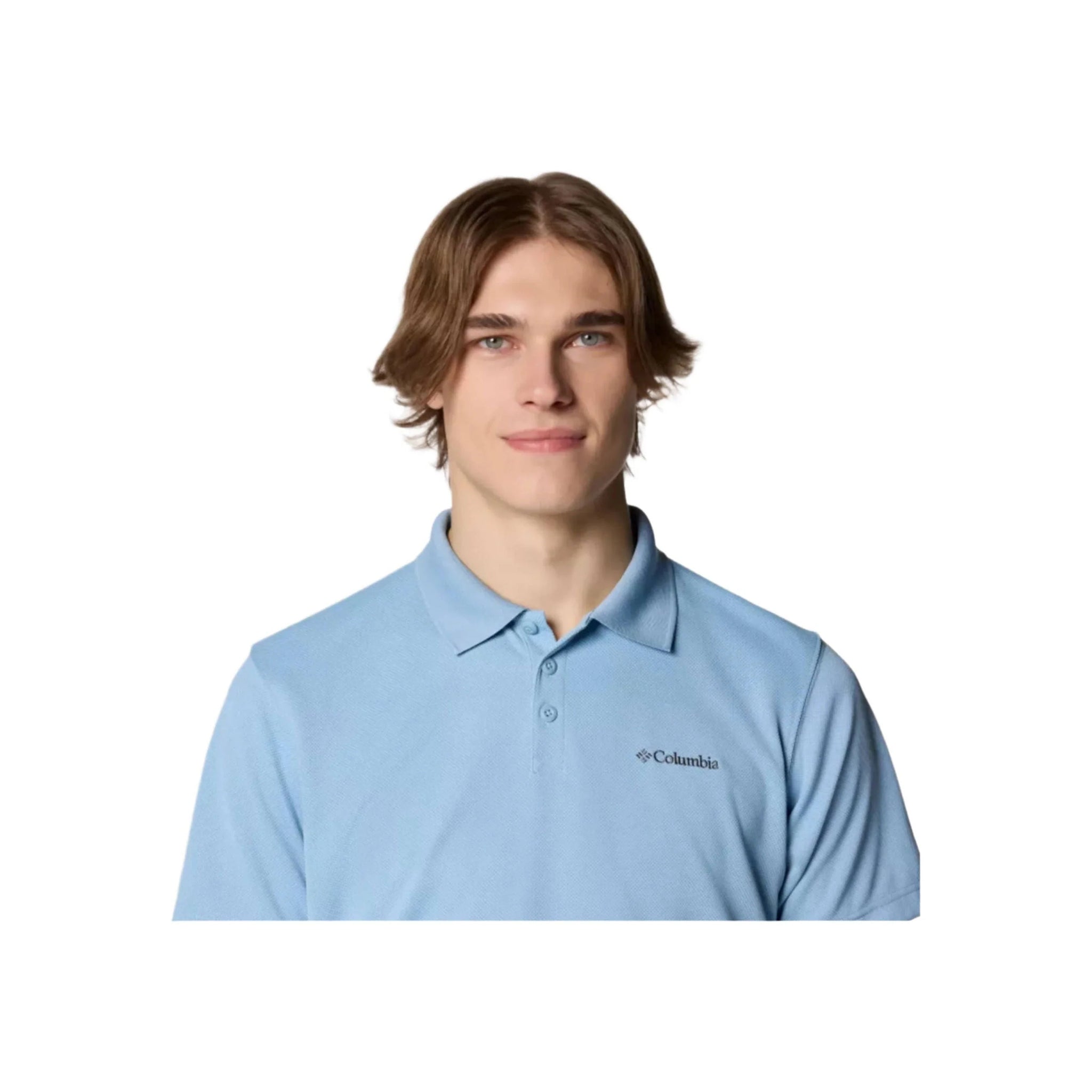 Columbia Men's Utilizer Polo - Ripple Blue by Lenny's Shoe & Apparel