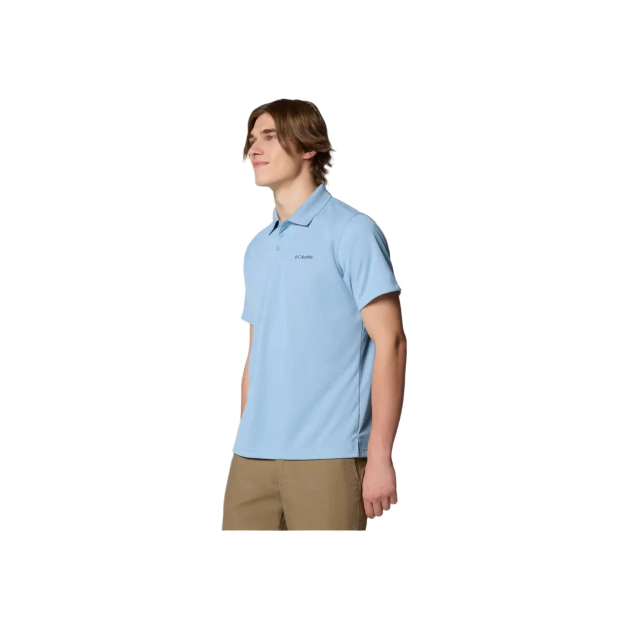 Columbia Men's Utilizer Polo - Ripple Blue by Lenny's Shoe & Apparel