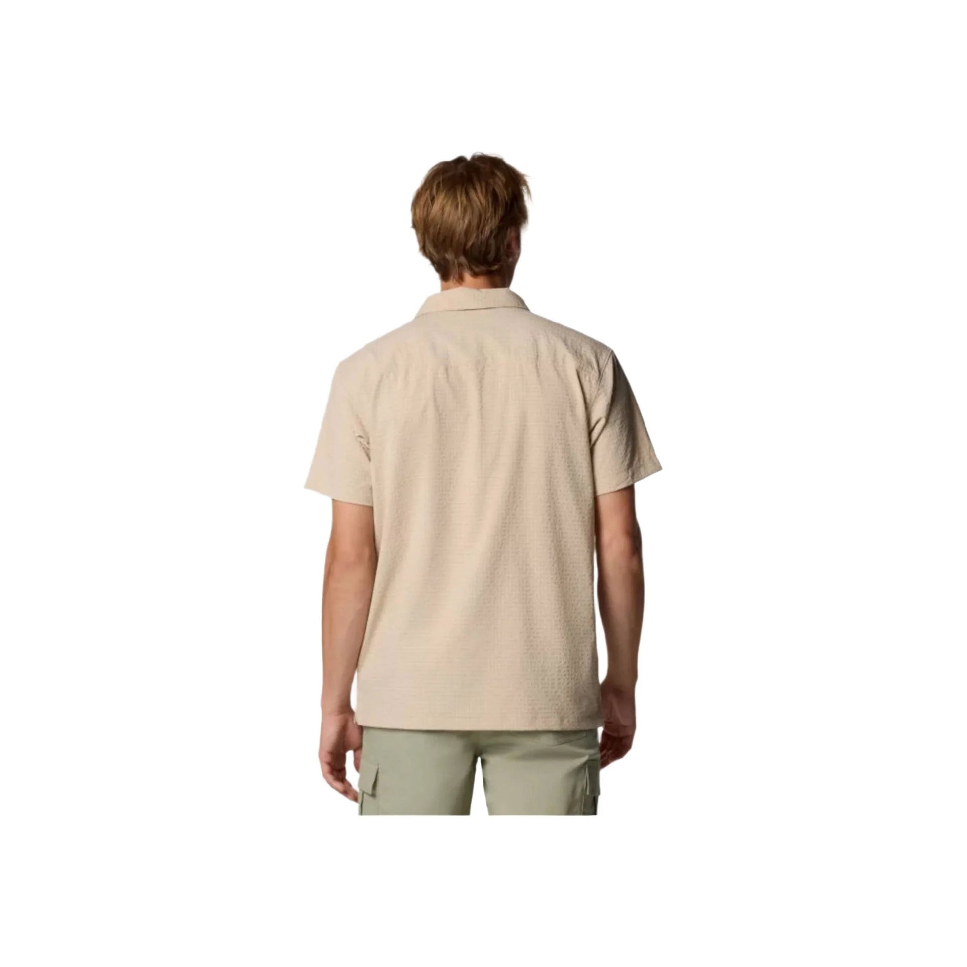 Columbia Men's Utilizer Short Sleeve Camp Shirt - Ancient Fossil by Lenny's Shoe & Apparel