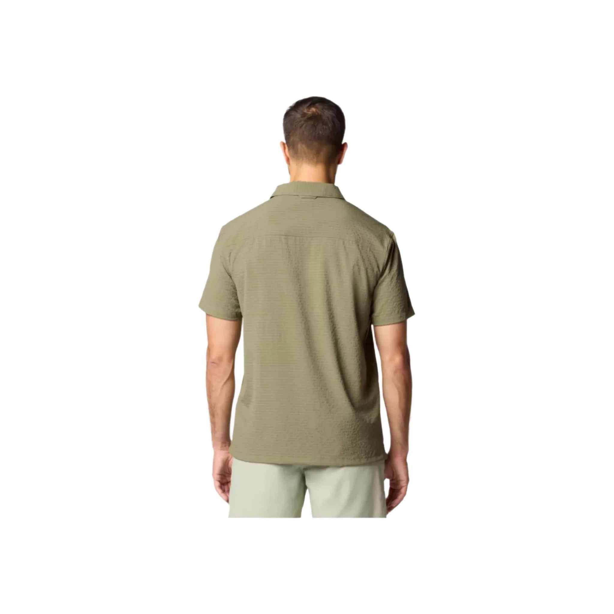 Columbia Men's Utilizer Short Sleeve Camp Shirt - Stone Green by Lenny's Shoe & Apparel