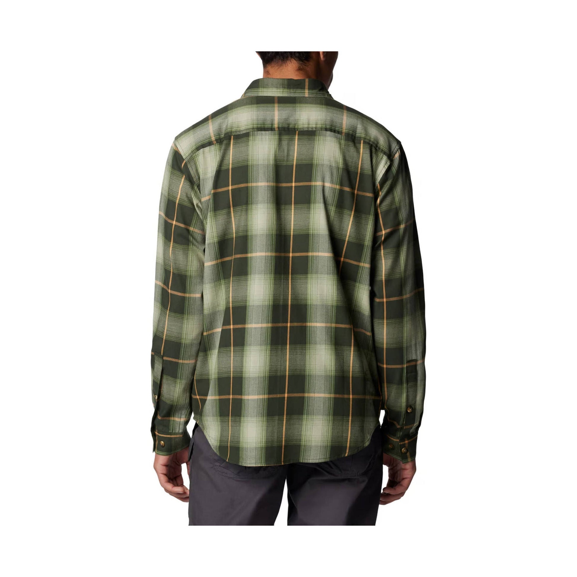 Columbia Men's Vapor Ridge III Long Sleeve Shirt - Greenscape Tart by Lenny's Shoe & Apparel