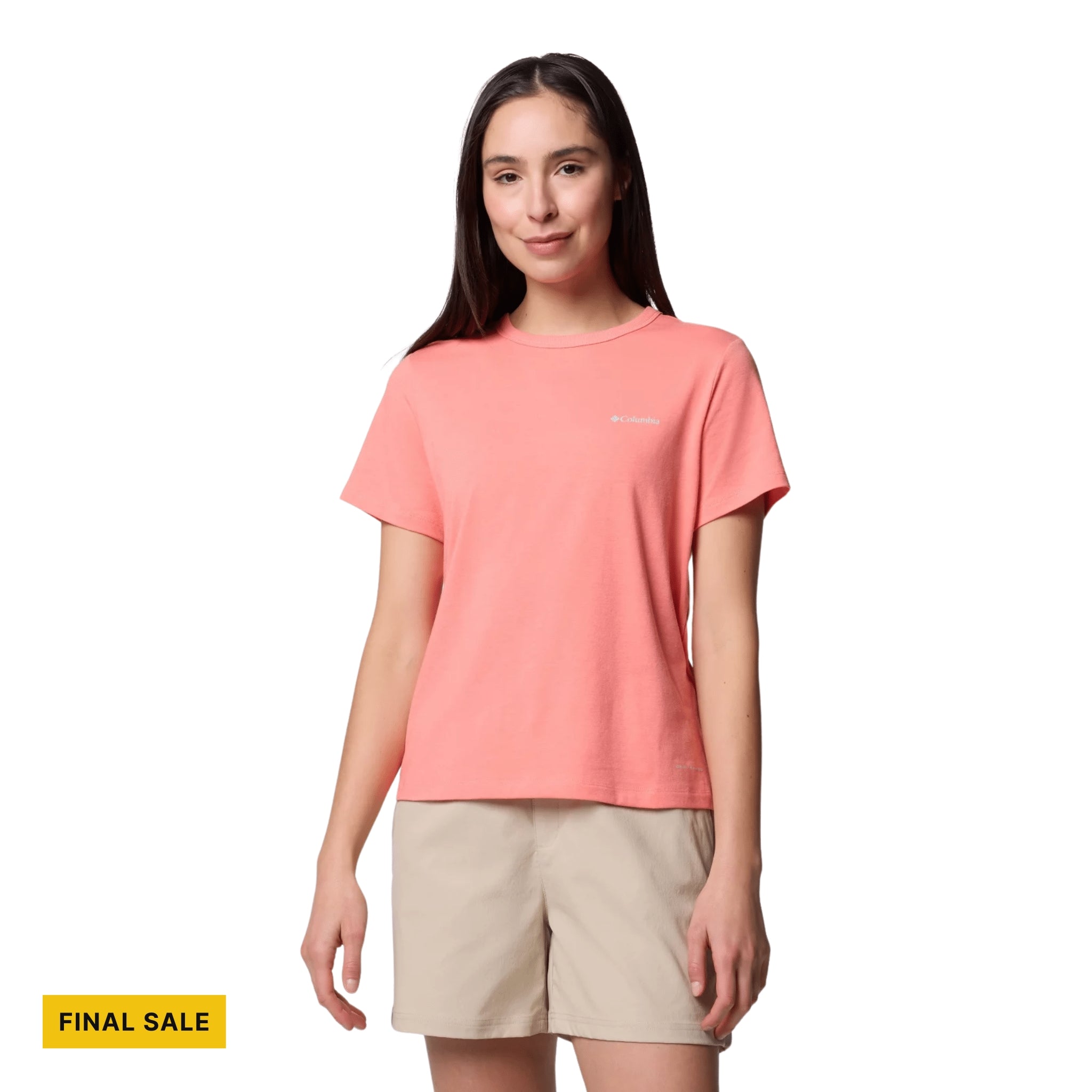 Columbia Women's Sun Trek Short Sleeve II Shirt - Alpenglow