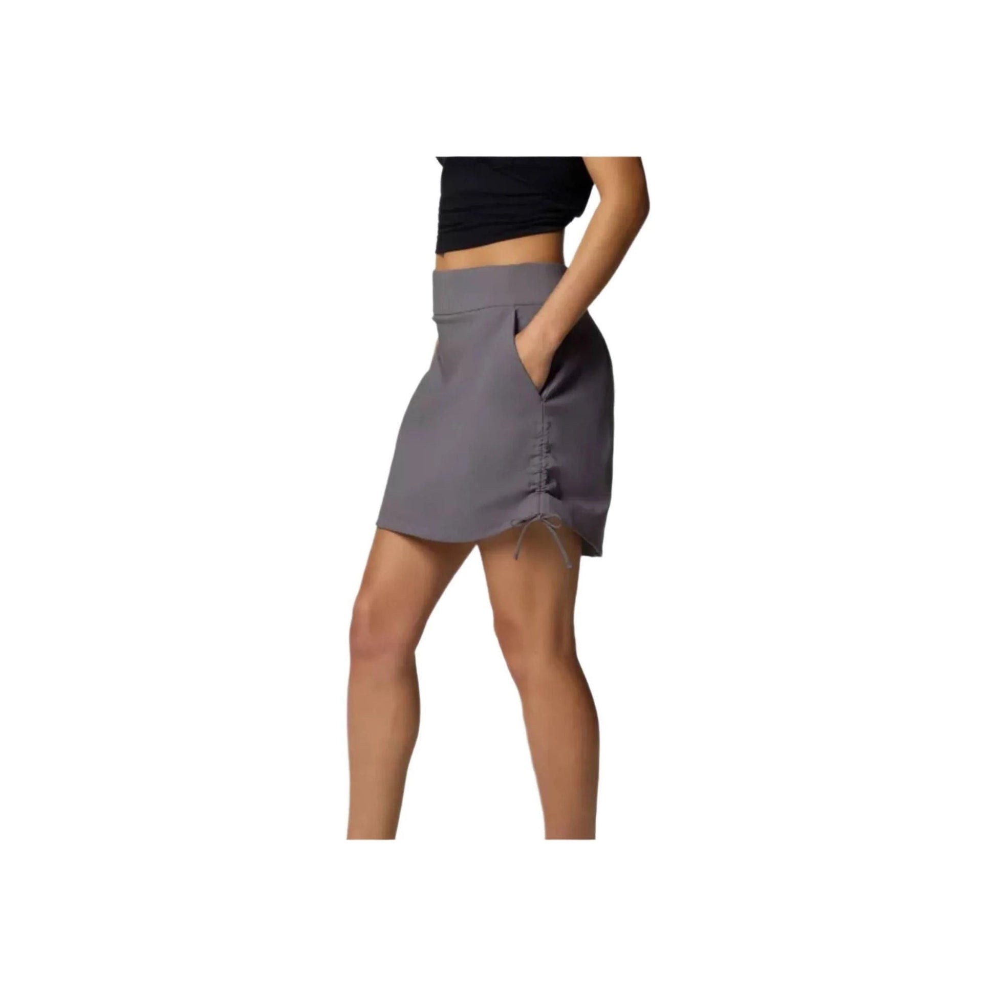 Columbia Women's All Seasons Ruched Skort - City Grey by Lenny's Shoe & Apparel