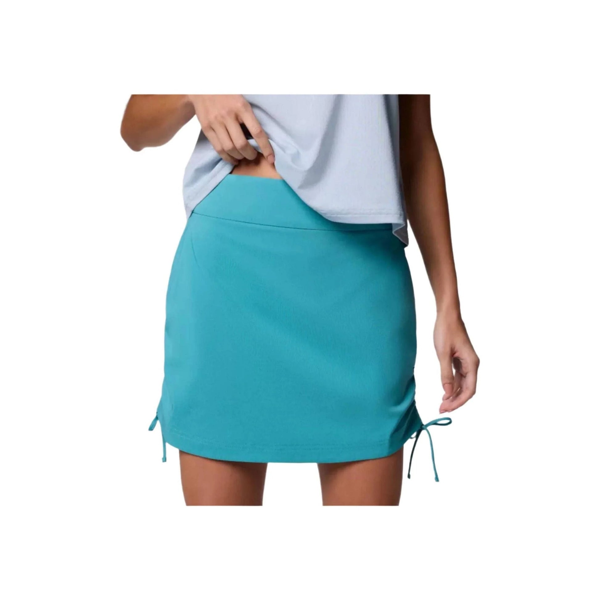 Columbia Women's All Seasons Ruched Skort - Teal by Lenny's Shoe & Apparel