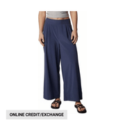 Columbia Women's Anytime Wide Leg Pant - Nocturnal by Lenny's Shoe & Apparel