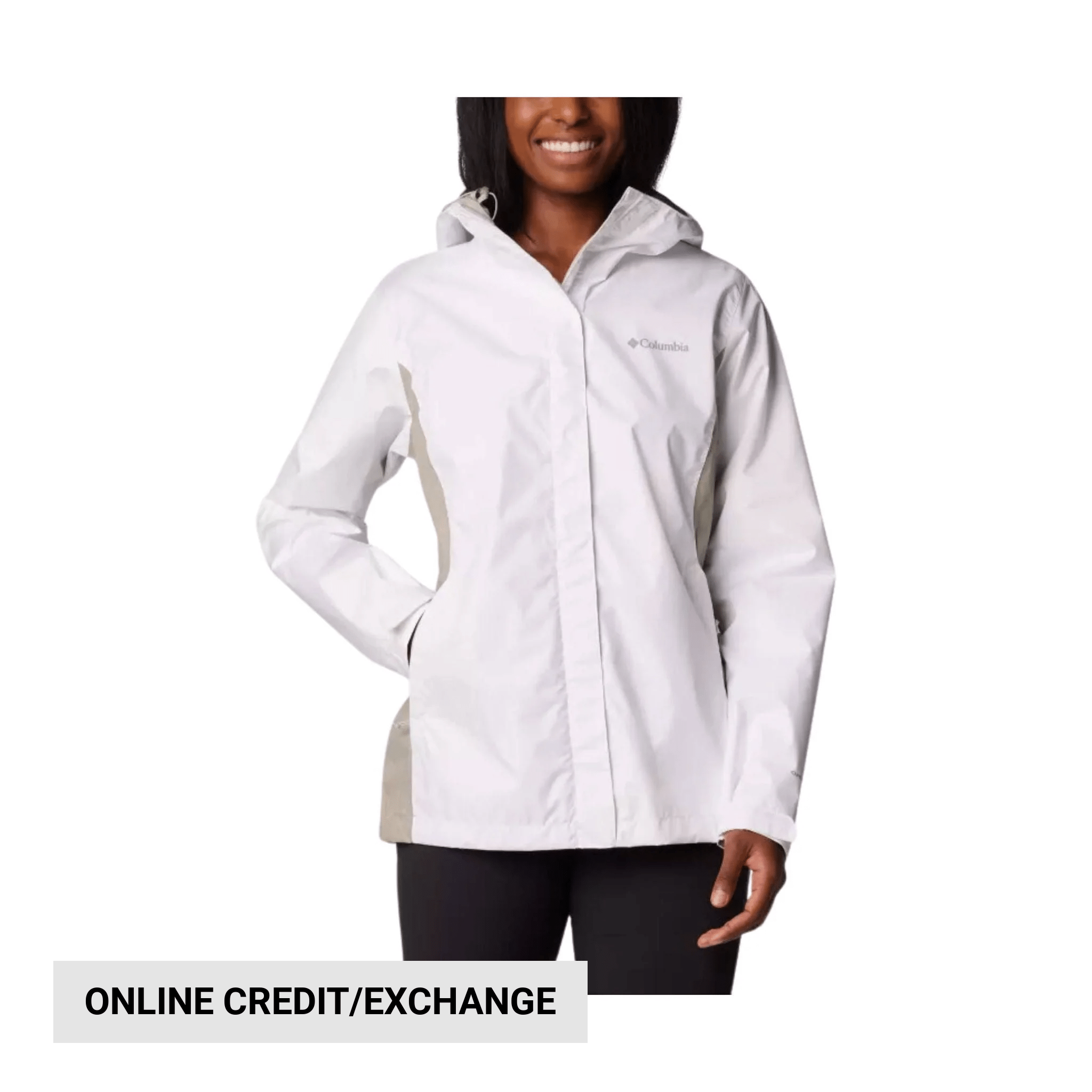Columbia Women's Arcadia II Jacket - White/Flint Grey by Lenny's Shoe & Apparel