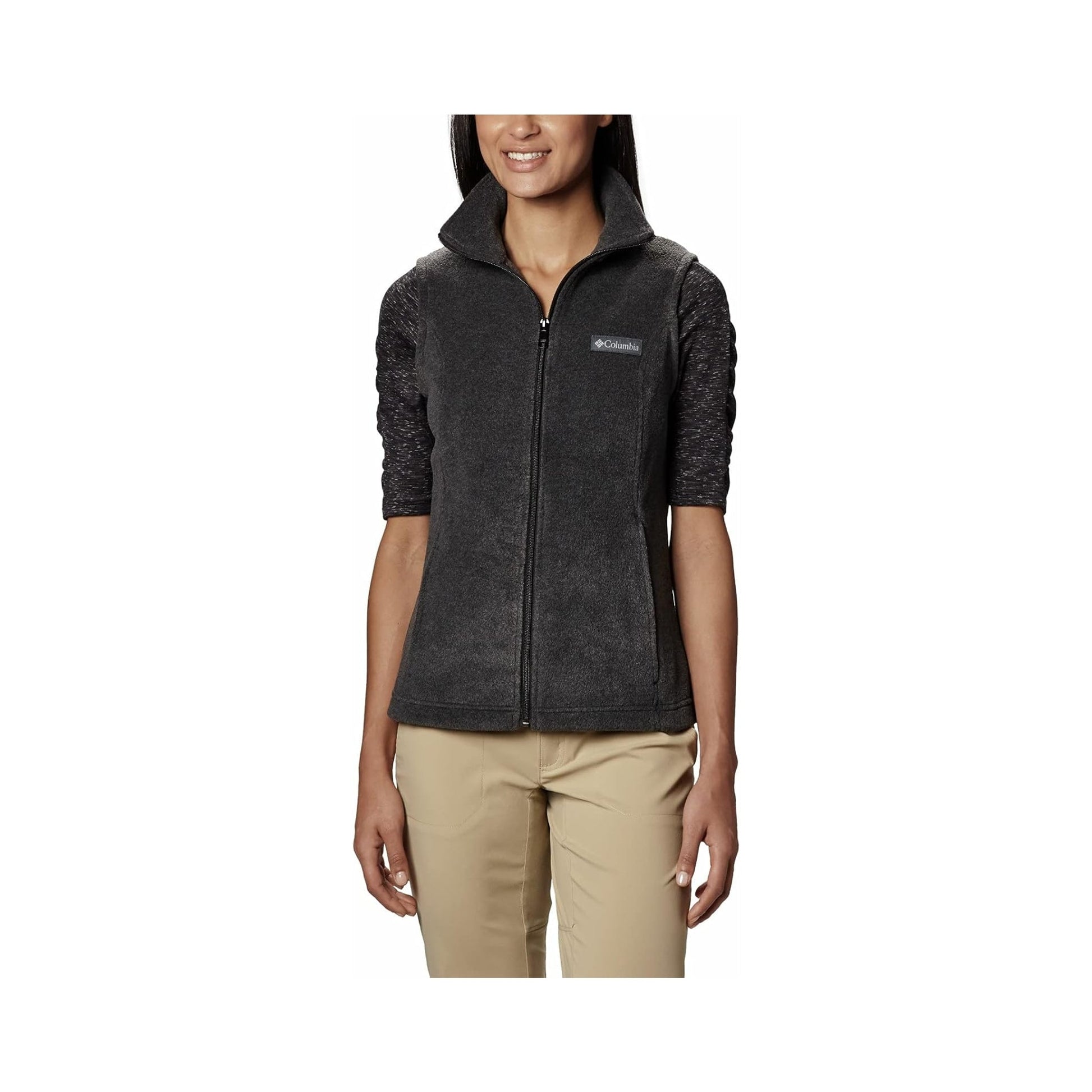 Columbia Women's Benton Springs Vest - Charcoal by Lenny's Shoe & Apparel