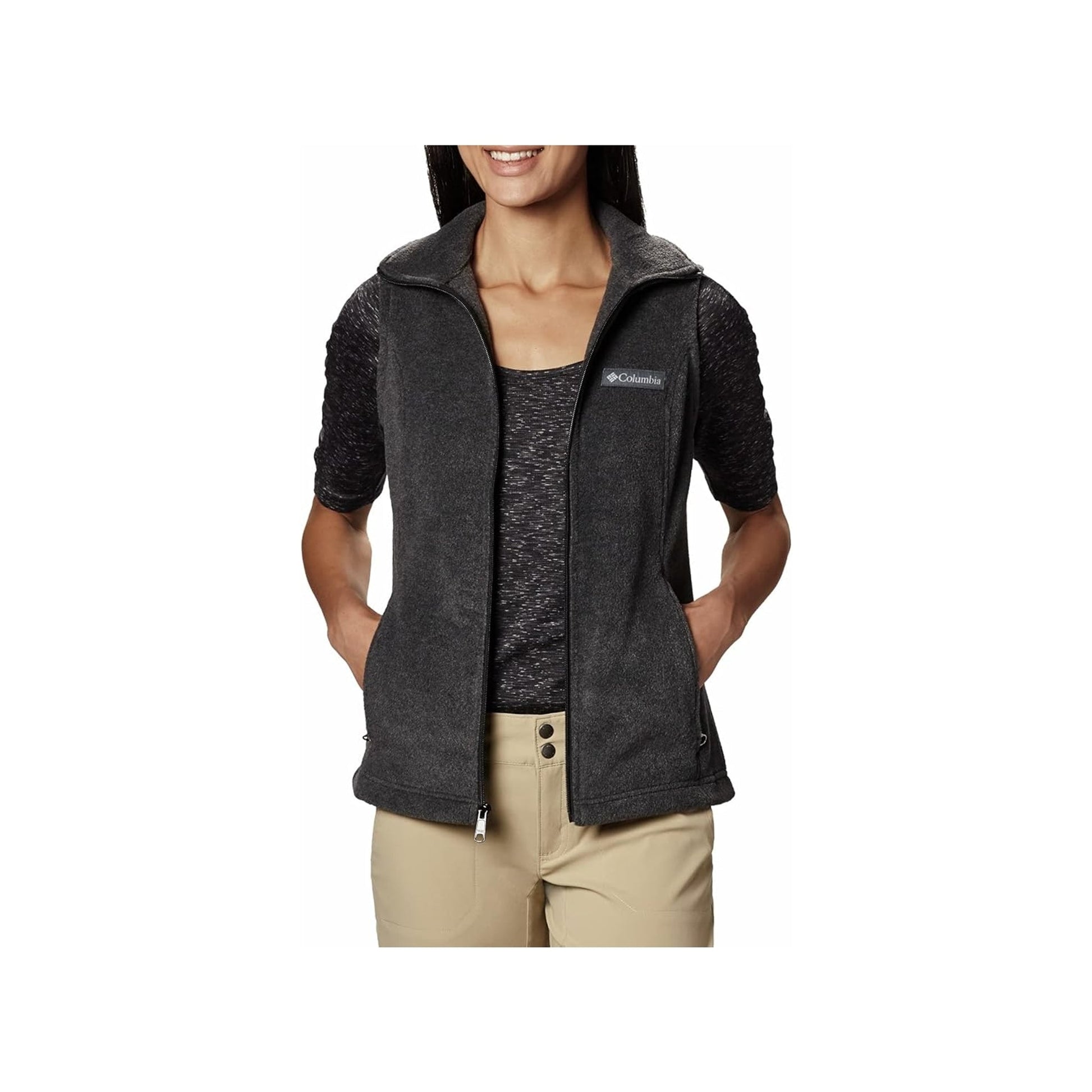 Columbia Women's Benton Springs Vest - Charcoal by Lenny's Shoe & Apparel