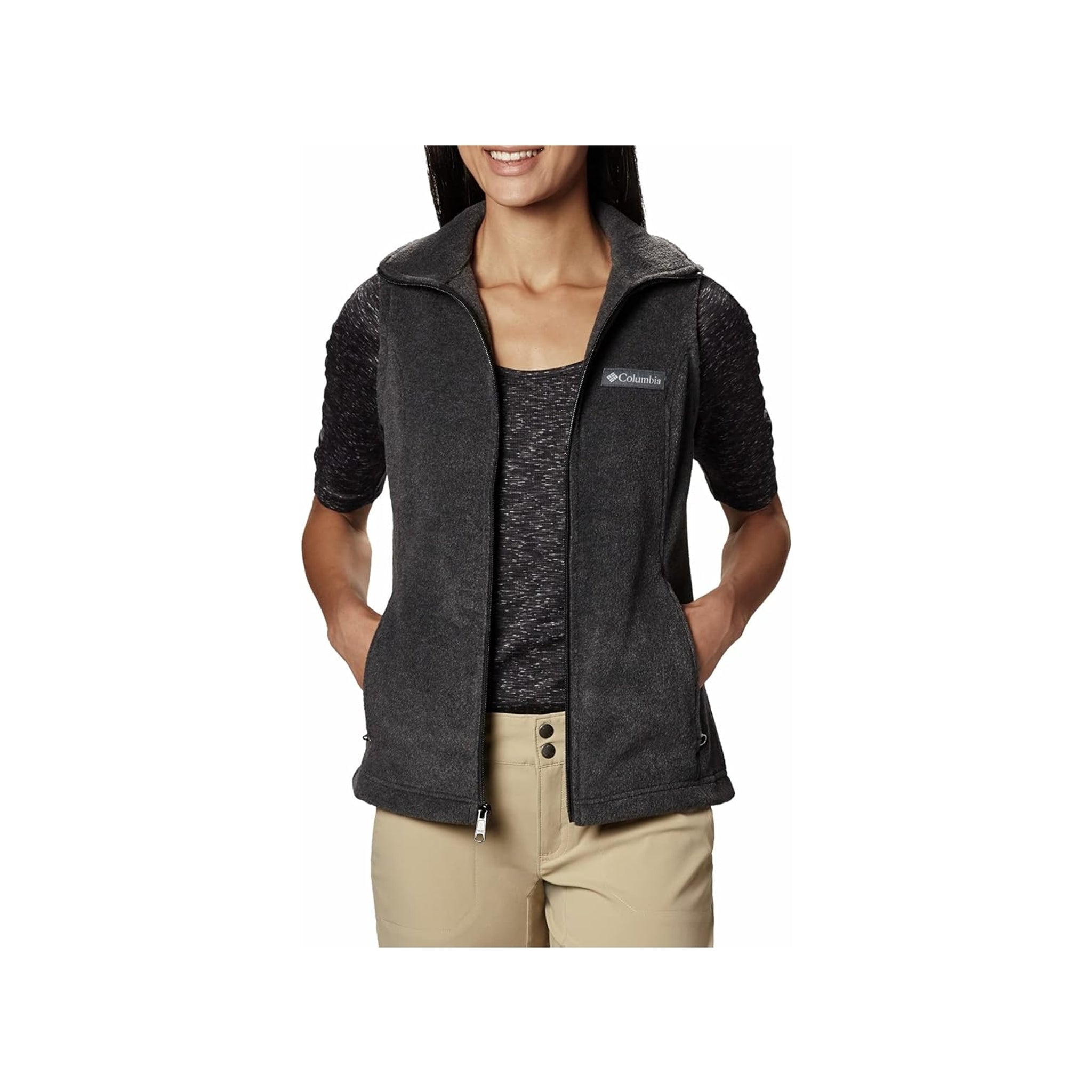 Columbia Women's Benton Springs Vest - Charcoal by Lenny's Shoe & Apparel