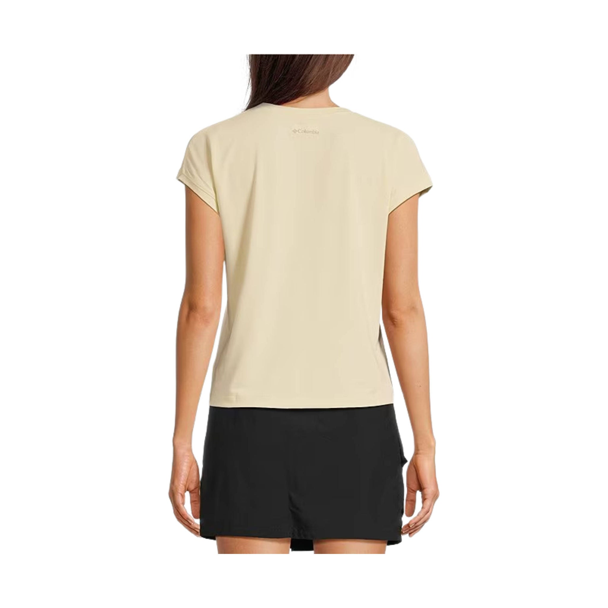 Columbia Women's Boundless Trek Short Sleeve Tee - Lemon Wash by Lenny's Shoe & Apparel