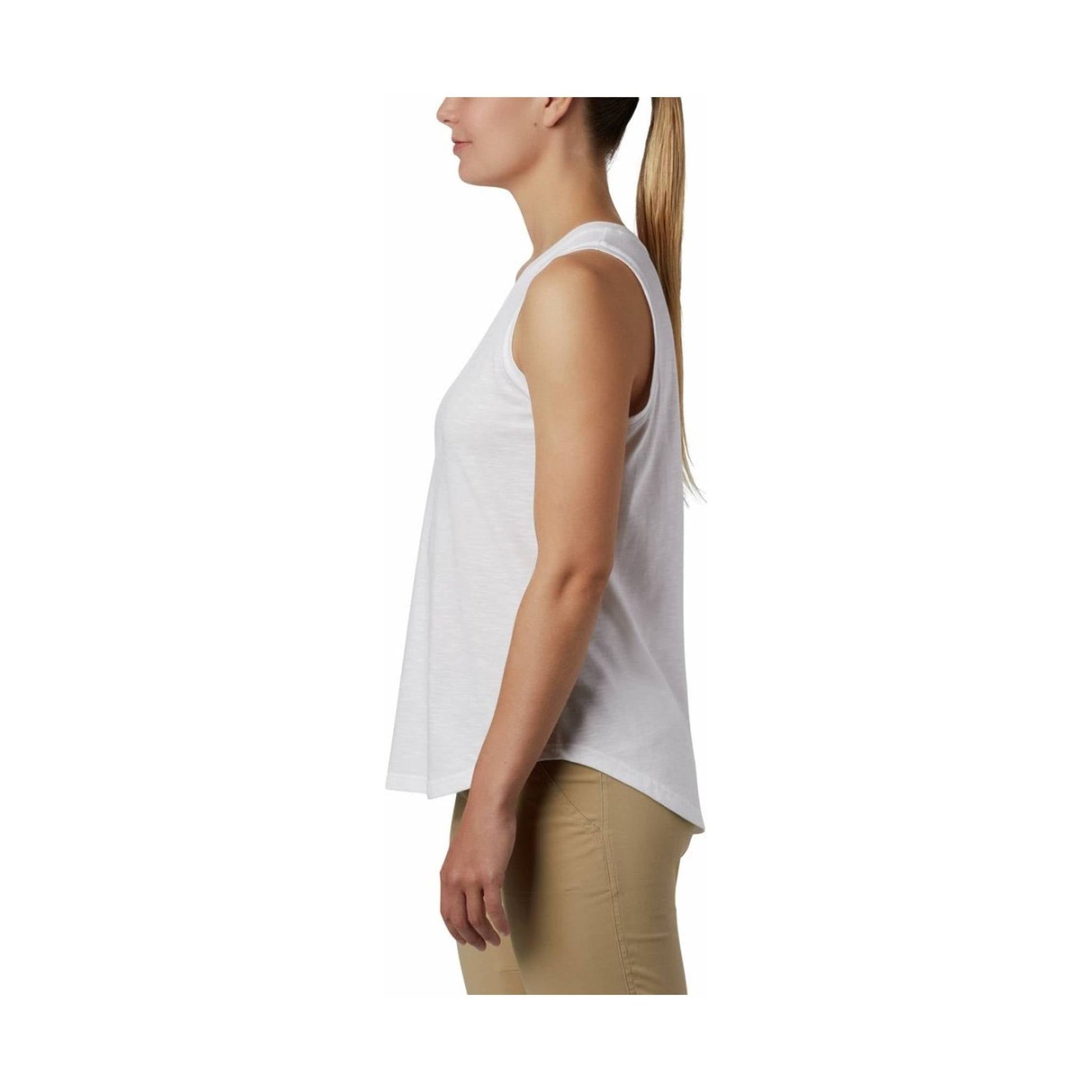 Columbia Women's Cades Cape Tank - White by Lenny's Shoe & Apparel