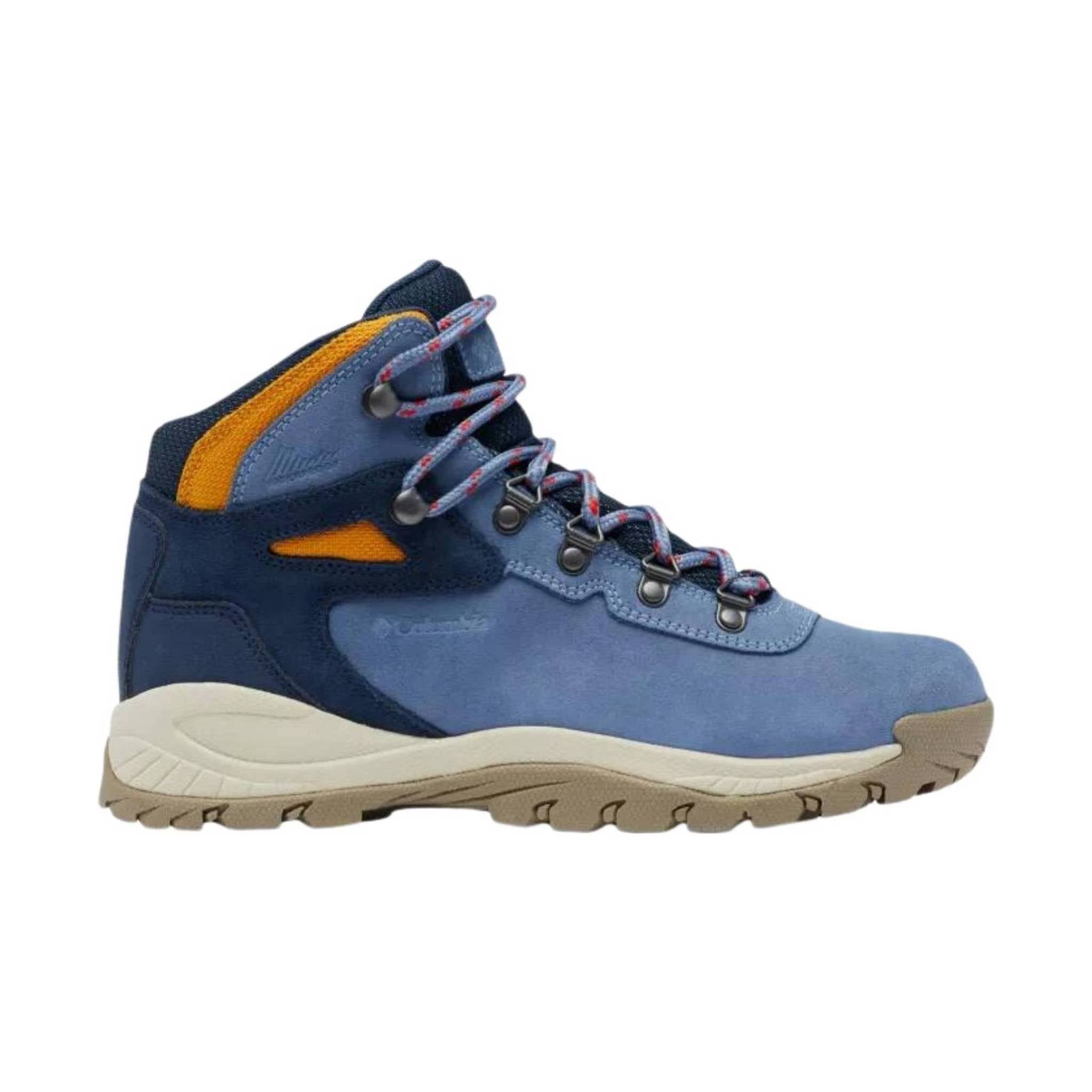 Columbia Women's Newton Ridge Plus Waterproof Amped Wide Boot - Blue Dusk by Lenny's Shoe & Apparel