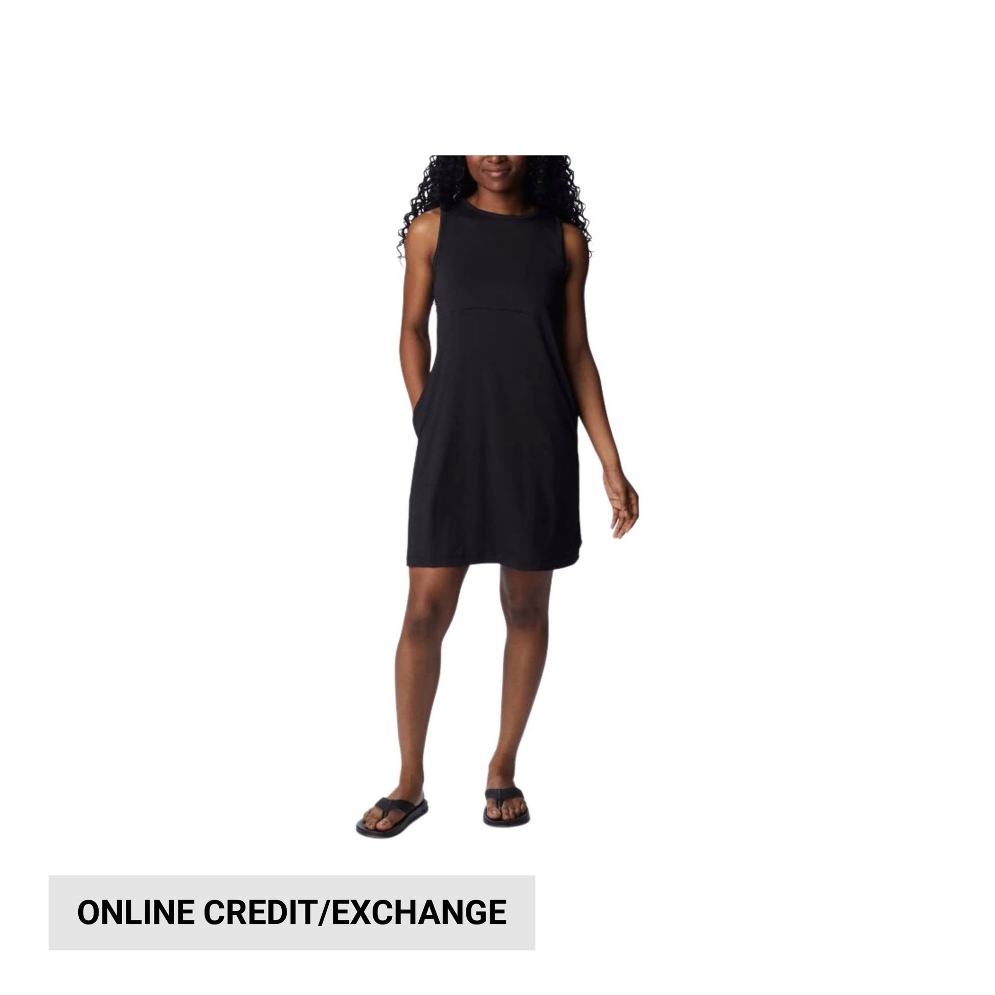 Columbia Women's PFG Freezer Tank Dress - Black by Lenny's Shoe & Apparel