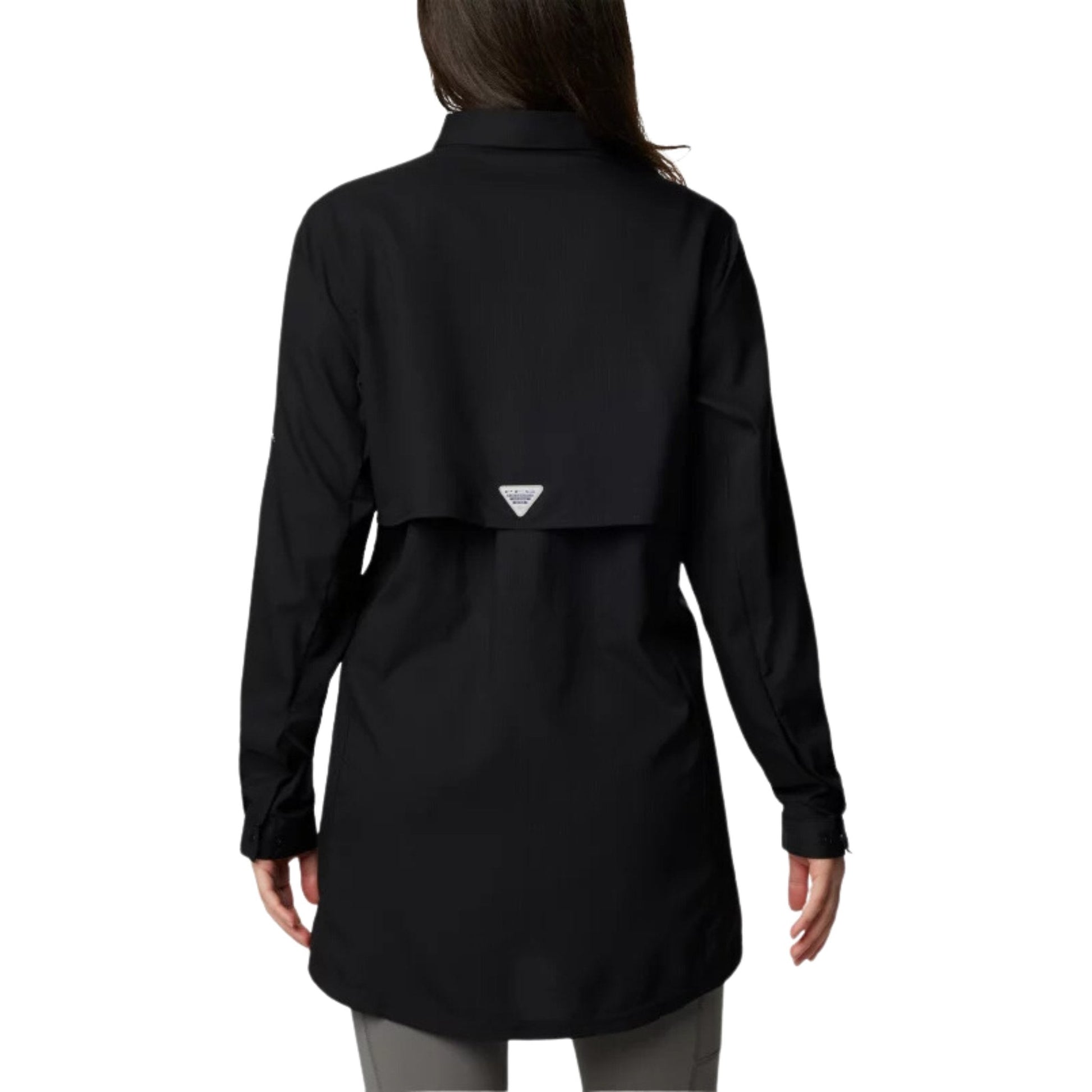 Columbia Women's PFG Tamiami Long Sleeve Tunic - Black by Lenny's Shoe & Apparel