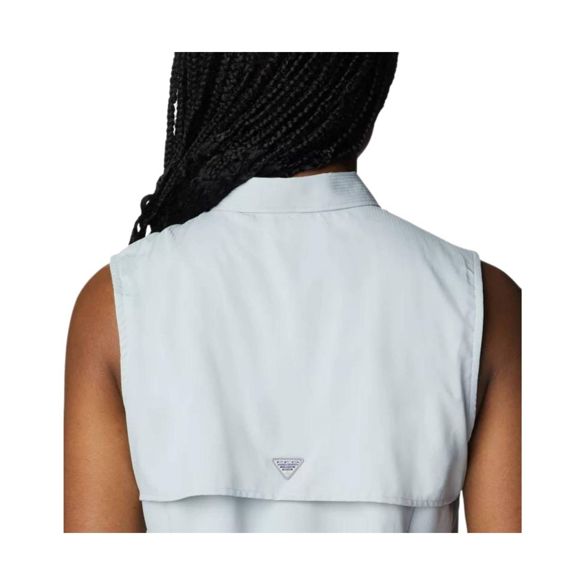 Columbia Women's PFG Tamiami Sleeveless Shirt - Cool Grey by Lenny's Shoe & Apparel