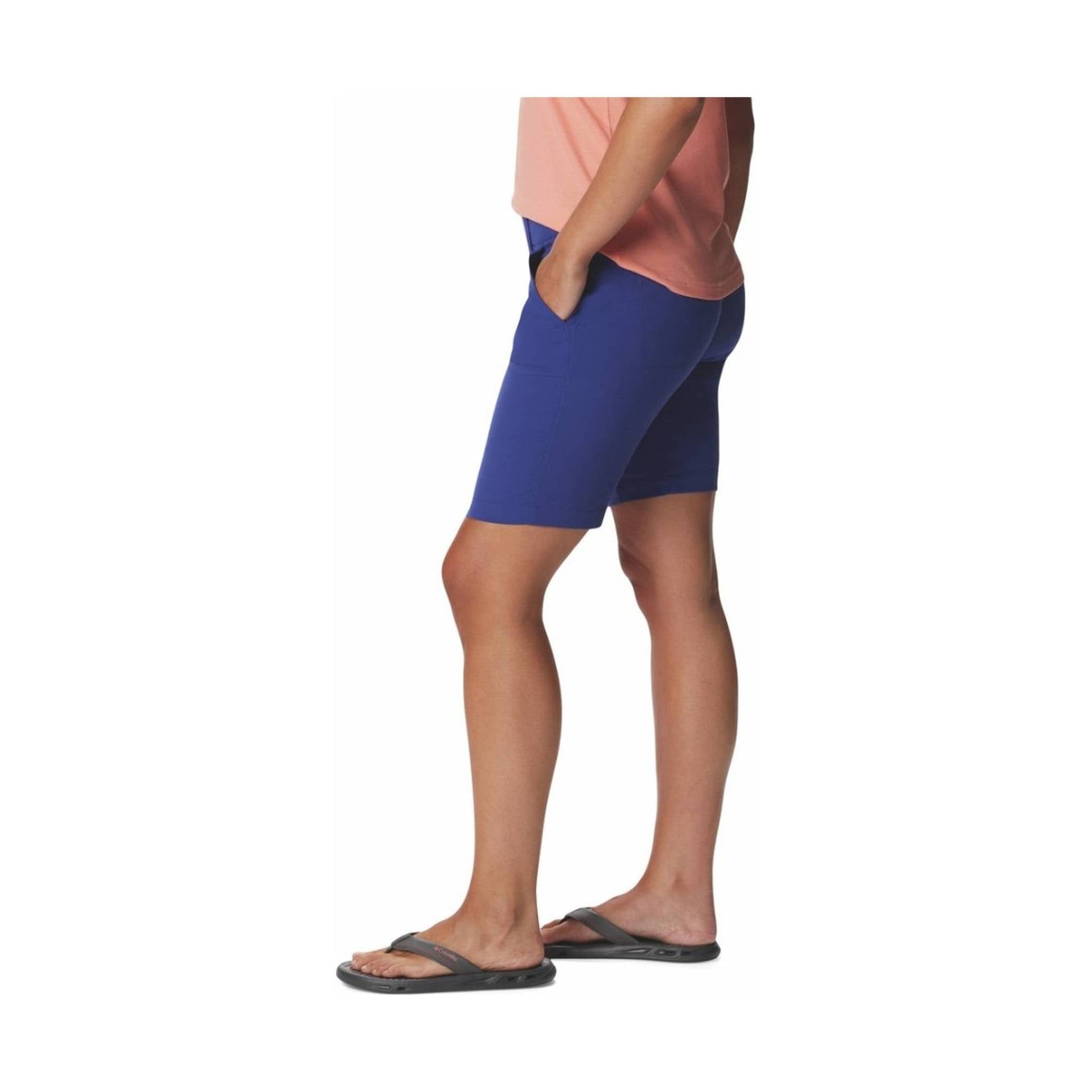 Columbia Women's Saturday Trail Long Short - Dark Sapphire by Lenny's Shoe & Apparel