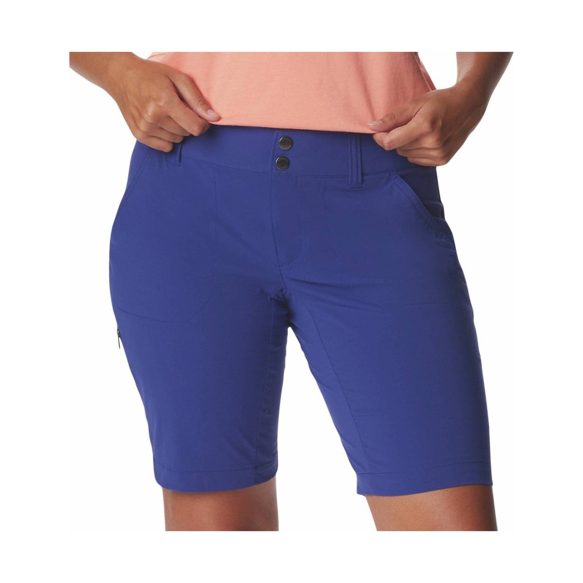 Columbia Women's Saturday Trail Long Short - Dark Sapphire by Lenny's Shoe & Apparel
