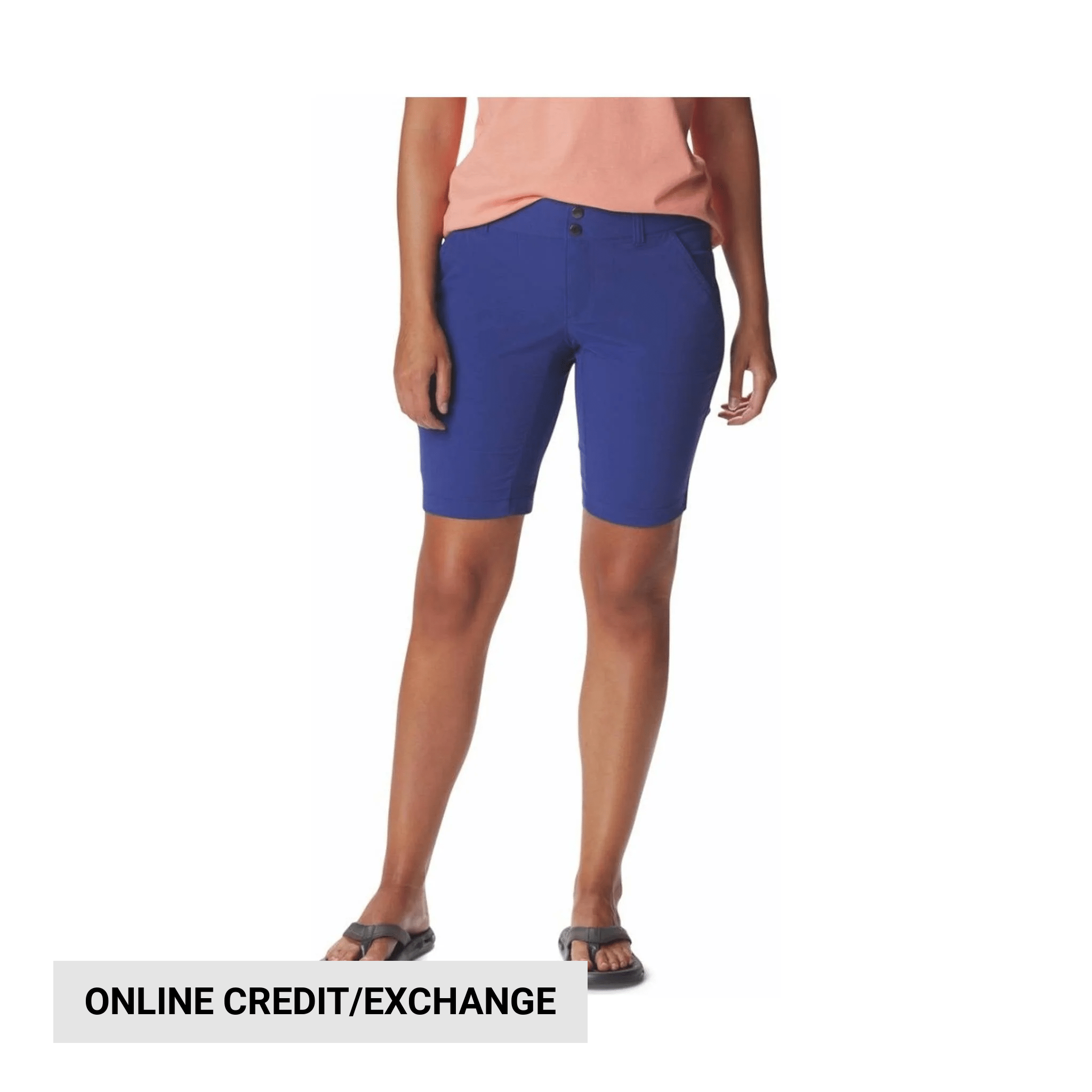 Columbia Women's Saturday Trail Long Short - Dark Sapphire by Lenny's Shoe & Apparel