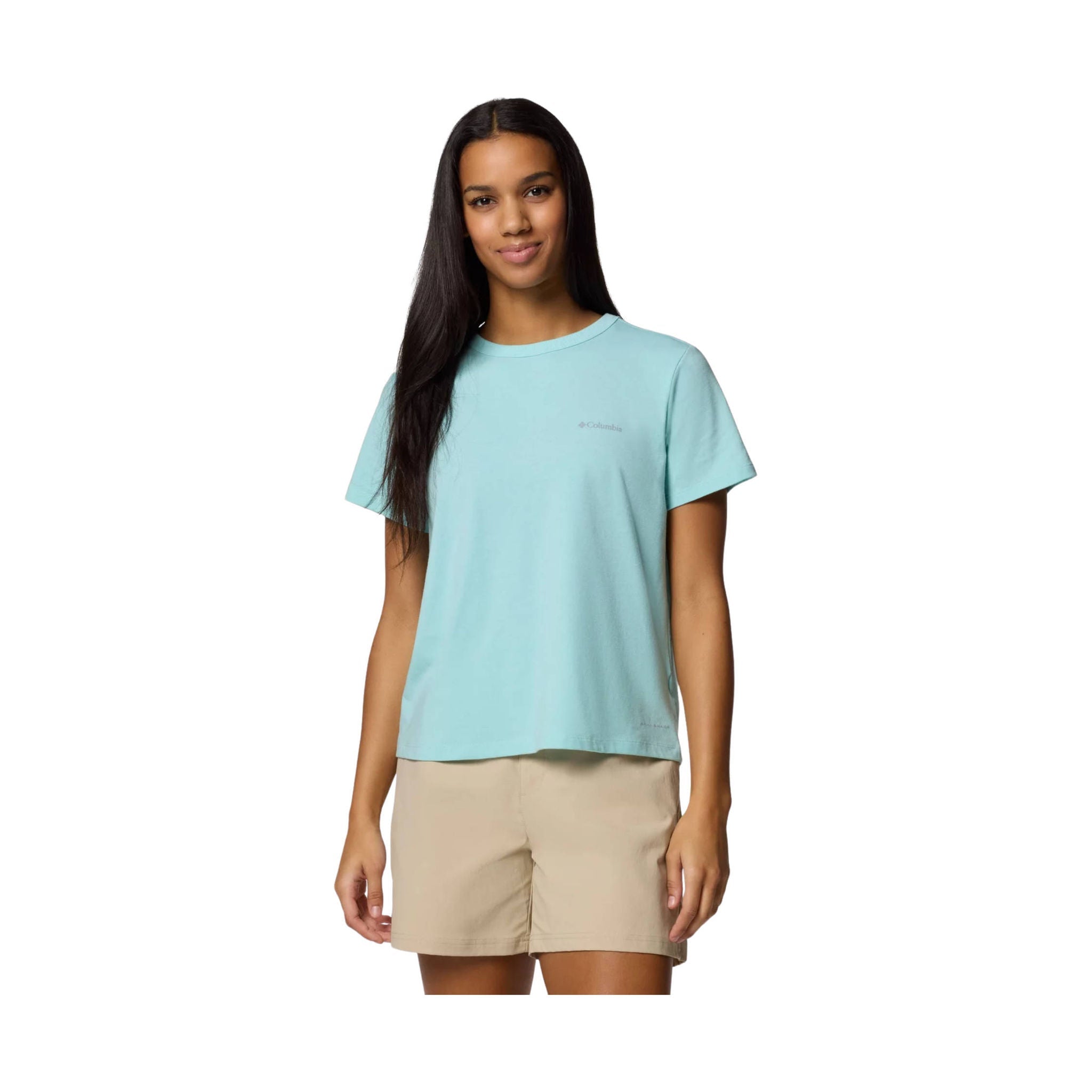 Columbia Women's Sun Trek Short Sleeve II Shirt - Spray by Lenny's Shoe & Apparel