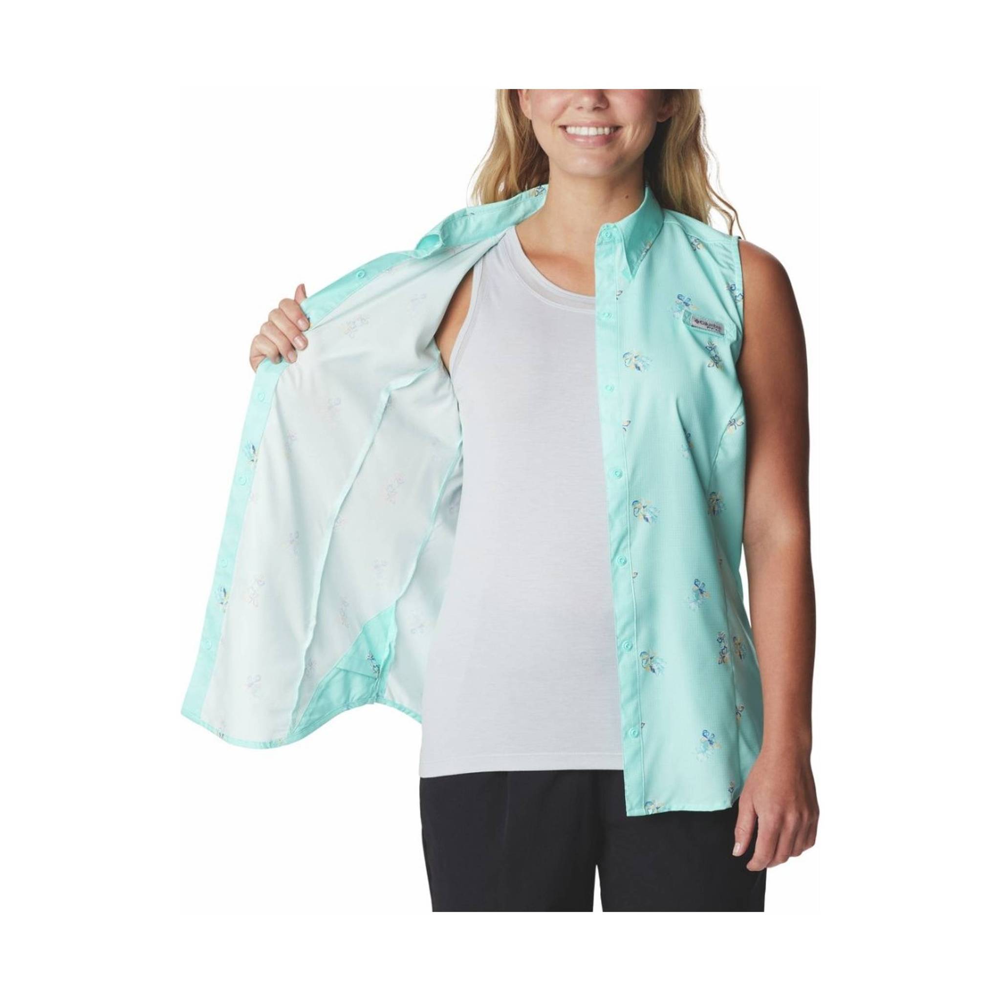 Columbia Women's Super Tamiami Sleeveless - Gulf Stream Bouquet Foray by Lenny's Shoe & Apparel