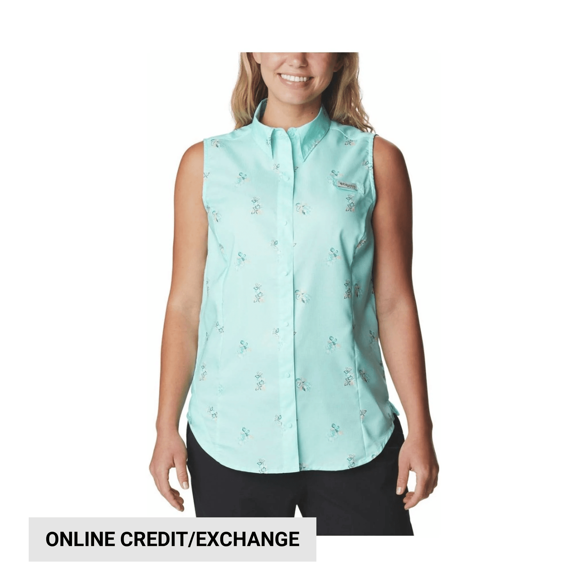 Columbia Women's Super Tamiami Sleeveless - Gulf Stream Bouquet Foray by Lenny's Shoe & Apparel