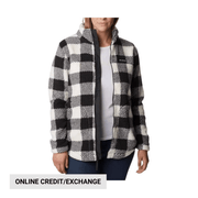 Columbia Women's West Bend Full Zip - Chalk Check Print by Lenny's Shoe & Apparel