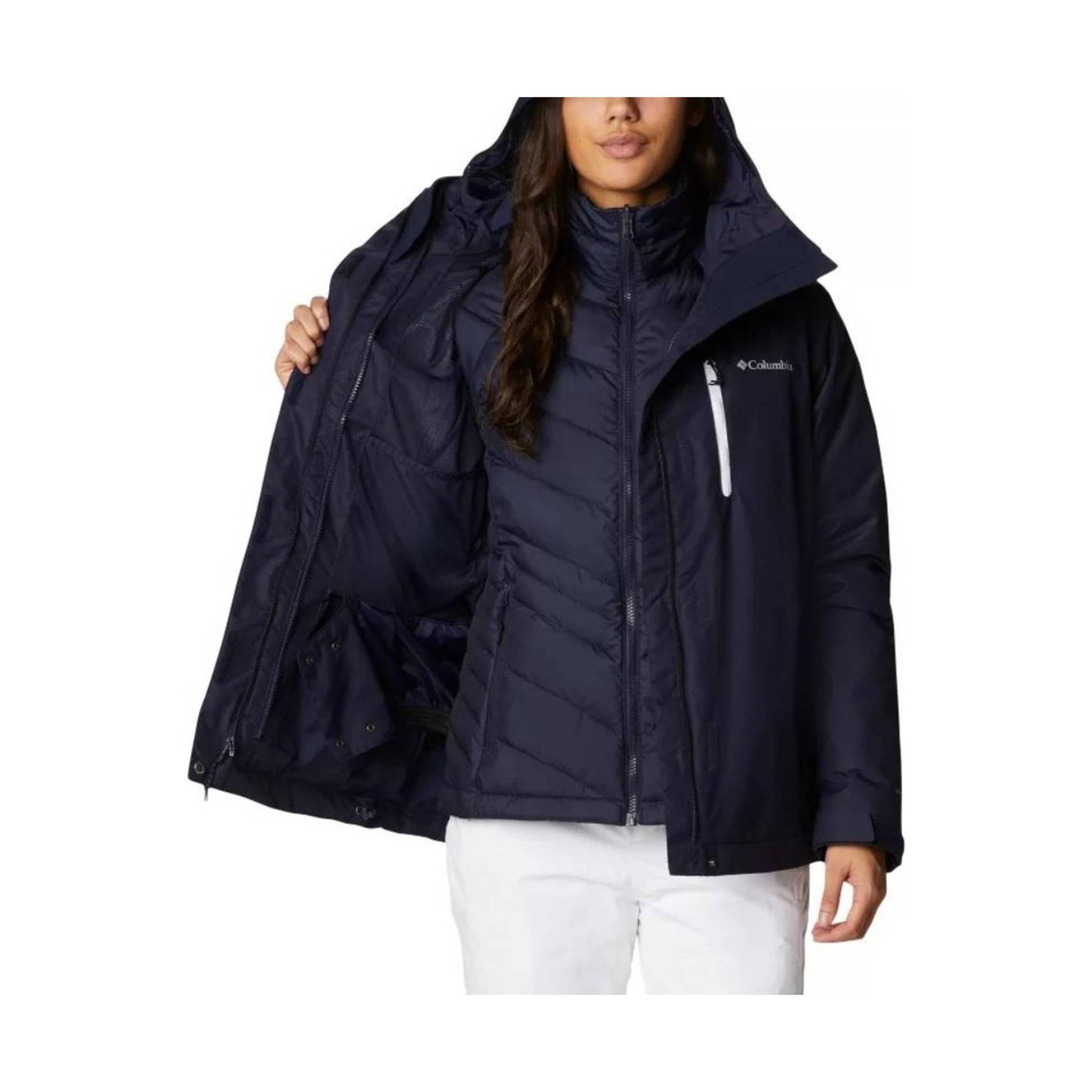 Columbia Women's Whirlibird IV Interchange Jacket - Dark Nocturnal by Lenny's Shoe & Apparel
