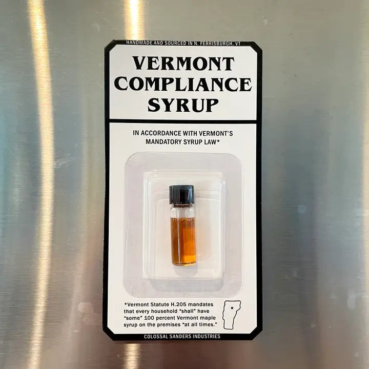 Vermont Compliance Syrup Toy Magnet